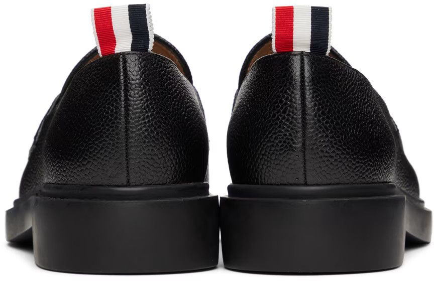 Thom Browne o1s22i1n0924 Mocassini Pelle Marmellata Loafers in Black Size US 8 / IT 38 - 2 Thumbnail