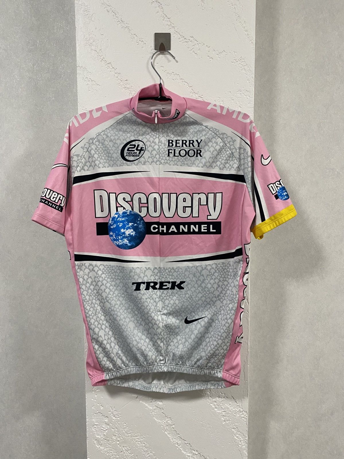Nike Nike Discovery Channel Trek Bike Cycling Jersey Size: M Size US M / EU 48-50 / 2 - 1 Thumbnail