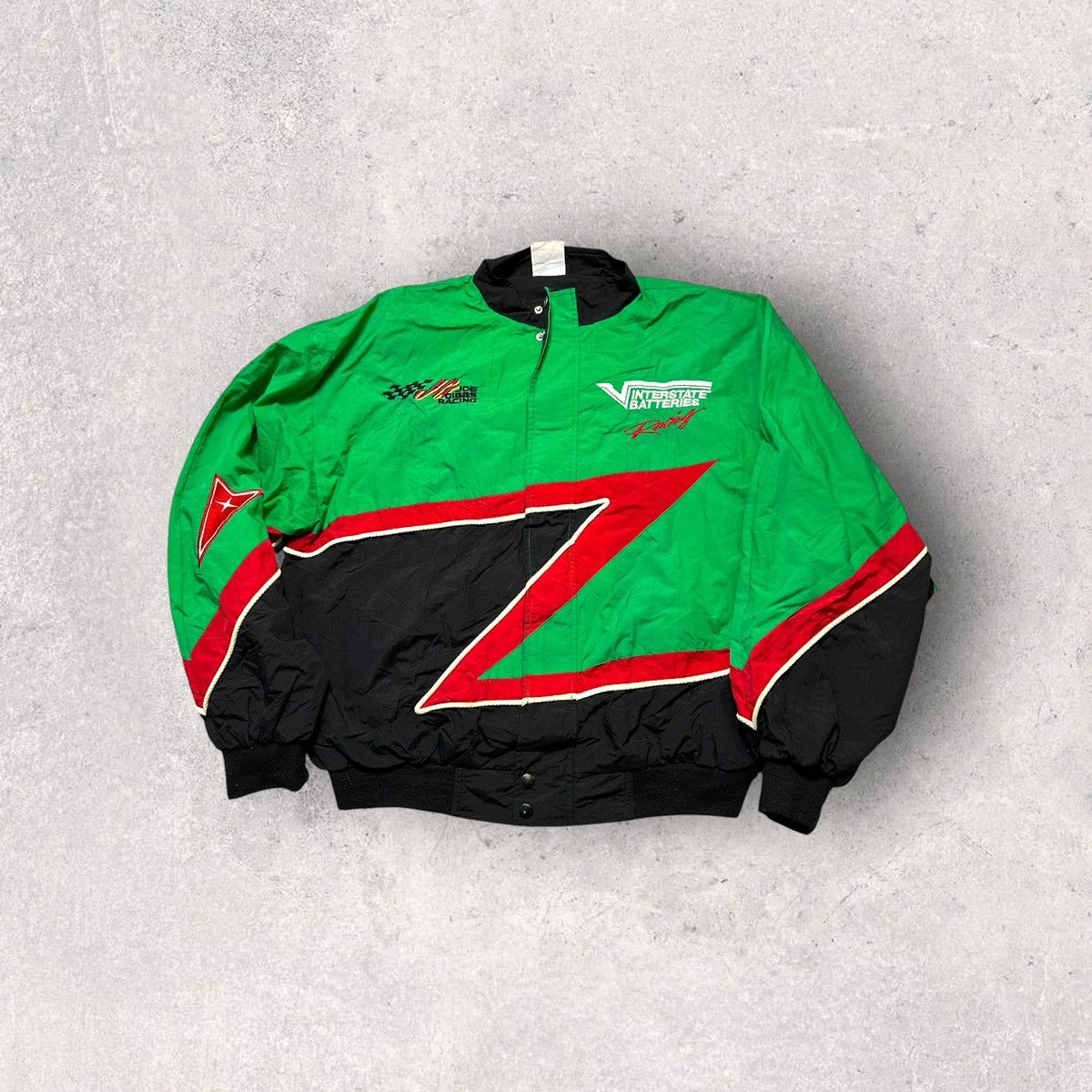 NASCAR Vintage NASCAR Interstate Batteries Racing jacket Size US XL / EU 56 / 4 - 1 Thumbnail