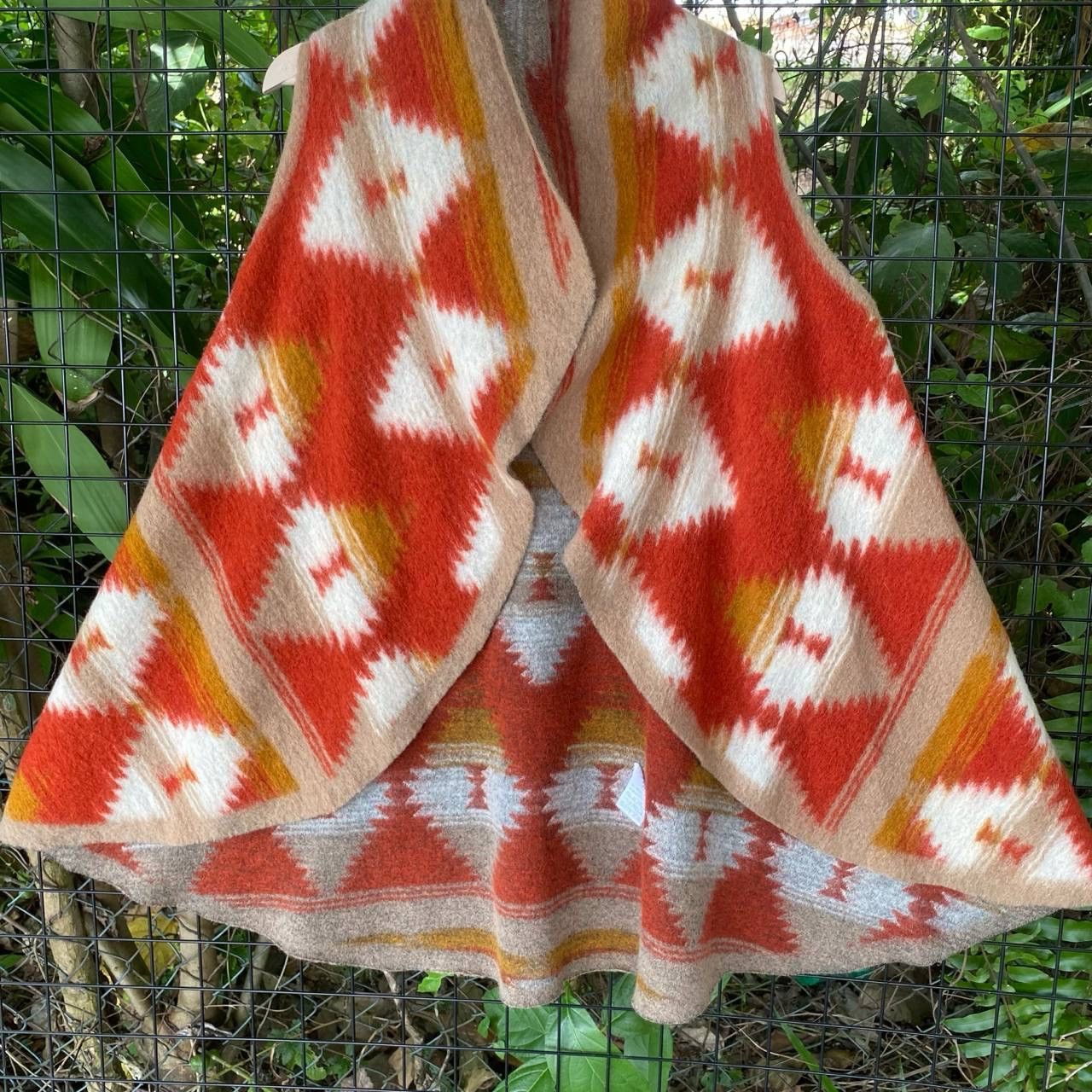 Aran Isles Knitwear × Aztech Mountain Vtg Mac & Co Made in Italy Knitted Cloap & Capes Size M / US 6-8 / IT 42-44 - 2 Thumbnail