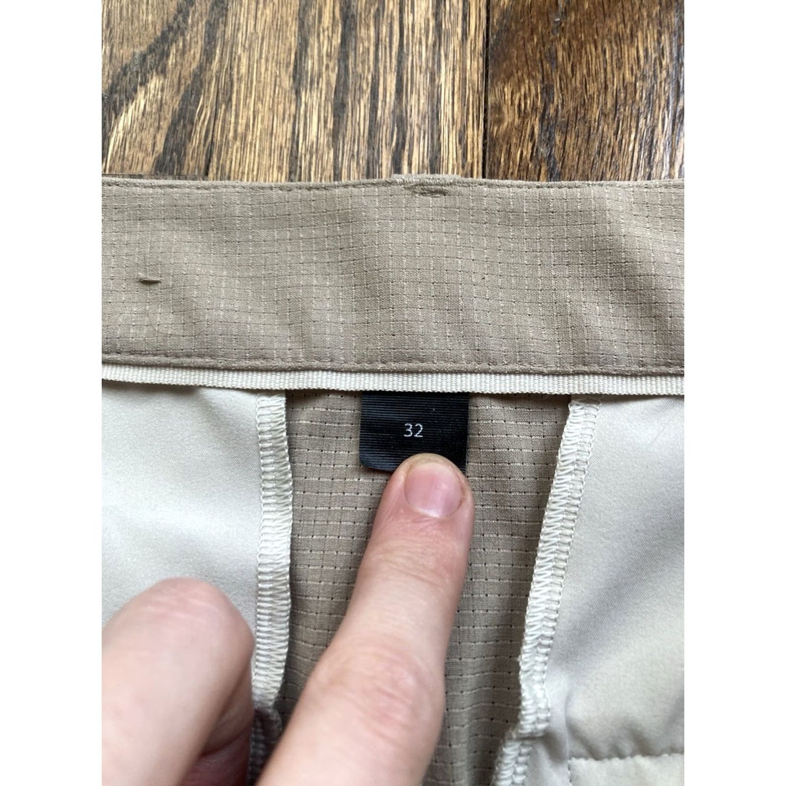 Lululemon Lululemon Pants Mens Slim Fit ABC Performance Warpstreme Beige 32x28 Size US 32 / EU 48 - 6 Thumbnail