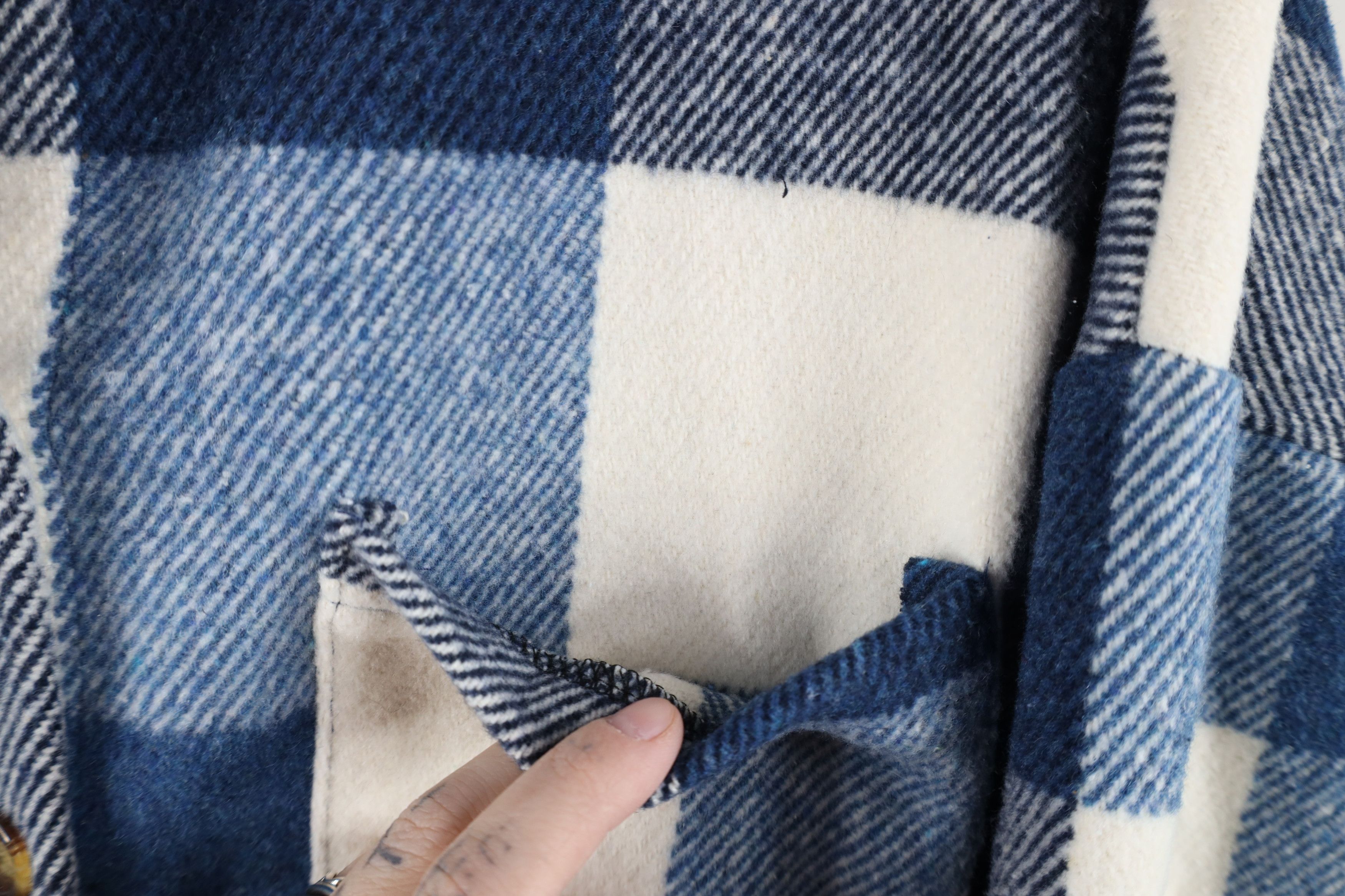 Vintage Vintage 90s Streetwear Flannel Button Shirt Jacket Jac Shirt Size 3XL / US 20-22 - 6 Thumbnail