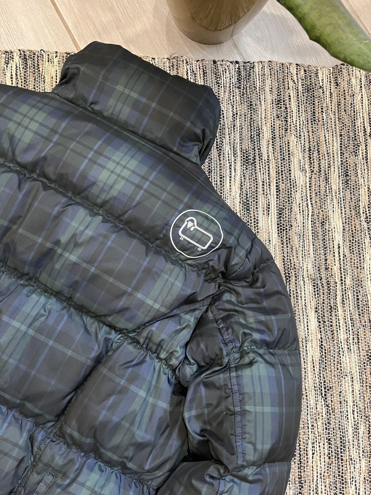 Woolrich Woolen Mills Penn Rich Woolrich down jacket checkered Moncler style Size L / US 10 / IT 46 - 16 Thumbnail