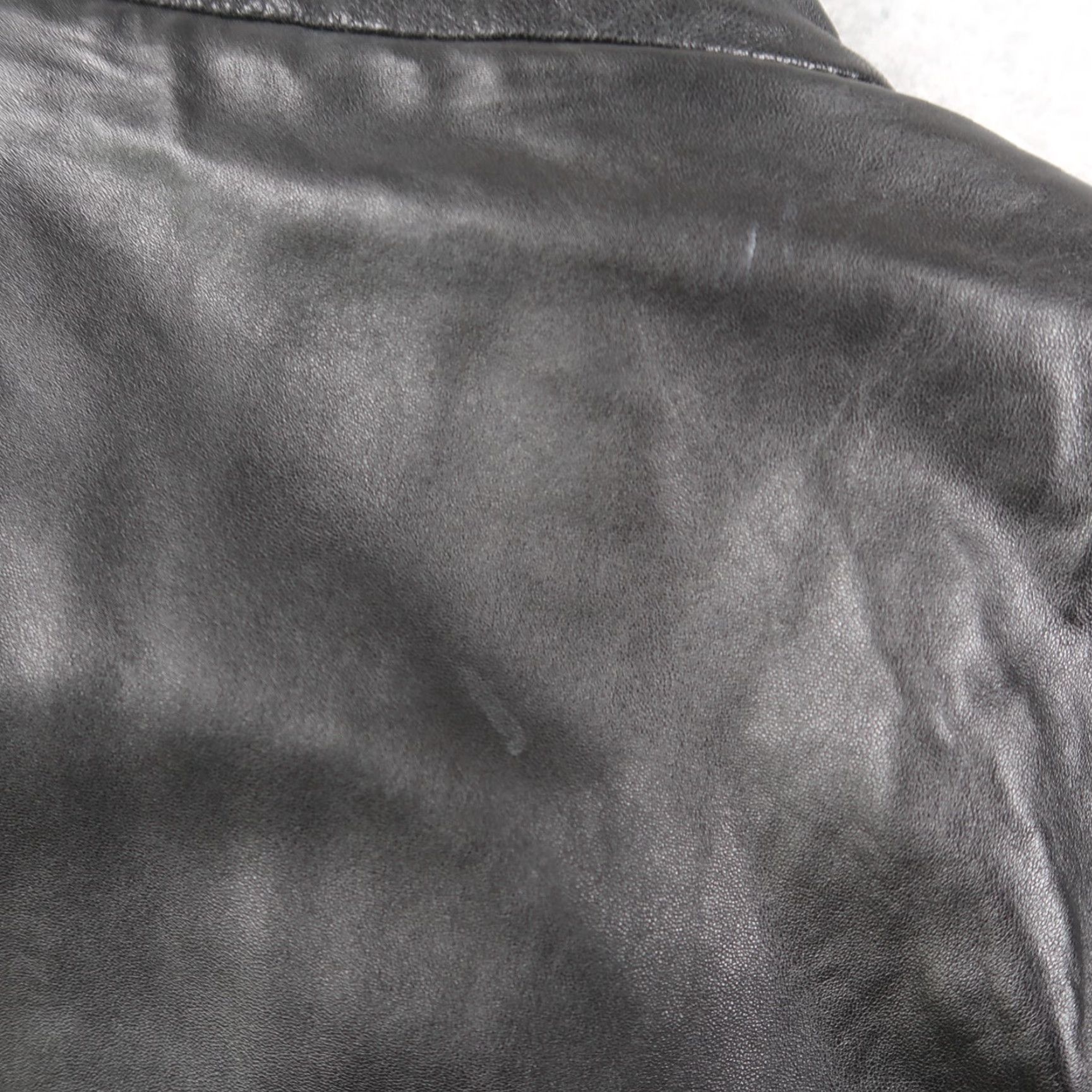 Vintage VINTAGE Paramount Pictures Embroidered Leather Jacket Size L Men Bonded Bomber Jacket Black 90s Size US L / EU 52-54 / 3 - 7 Thumbnail