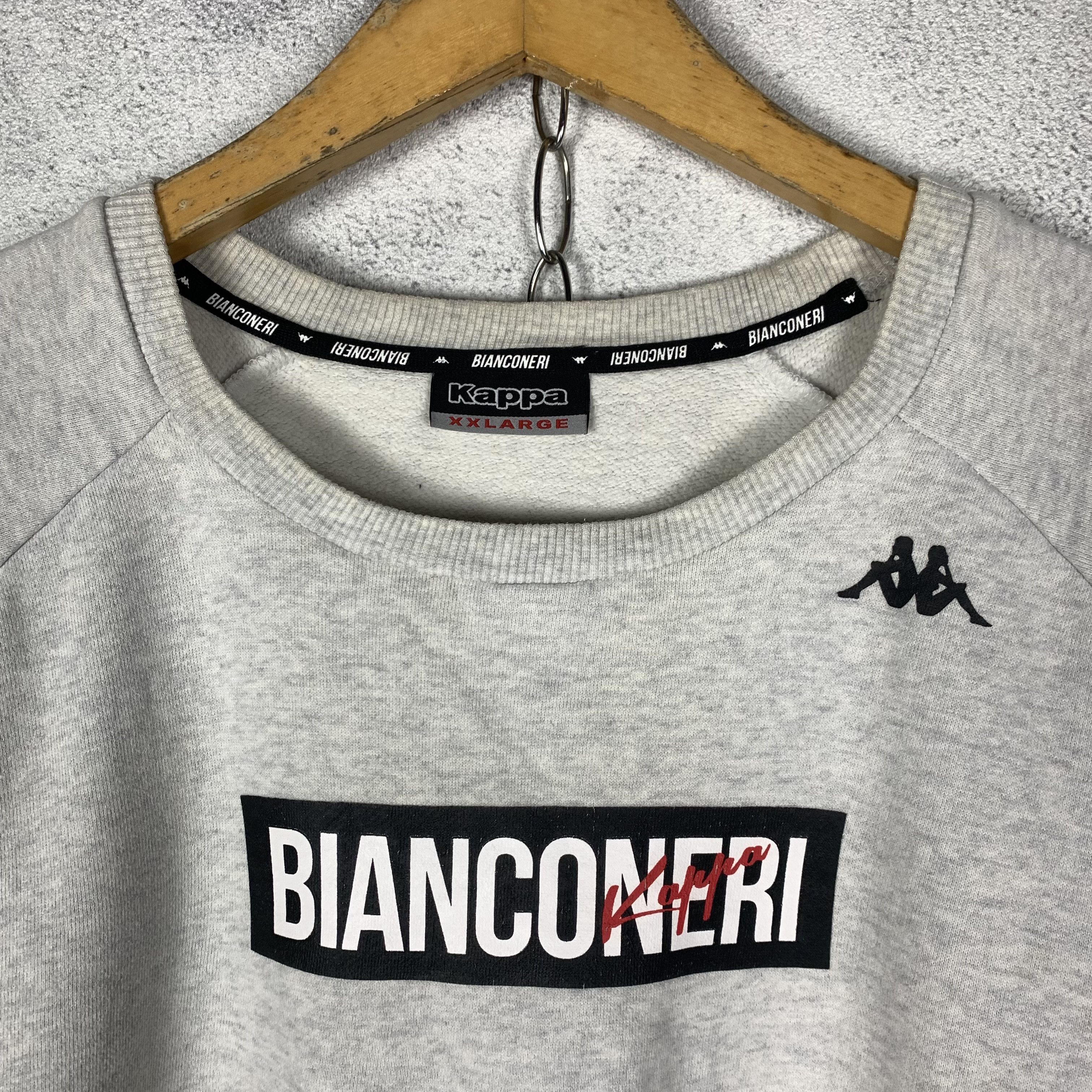 Kappa Vintage Kappa Bianconeri Sweatshirt Crewneck Size US XXL / EU 58 / 5 - 2 Thumbnail