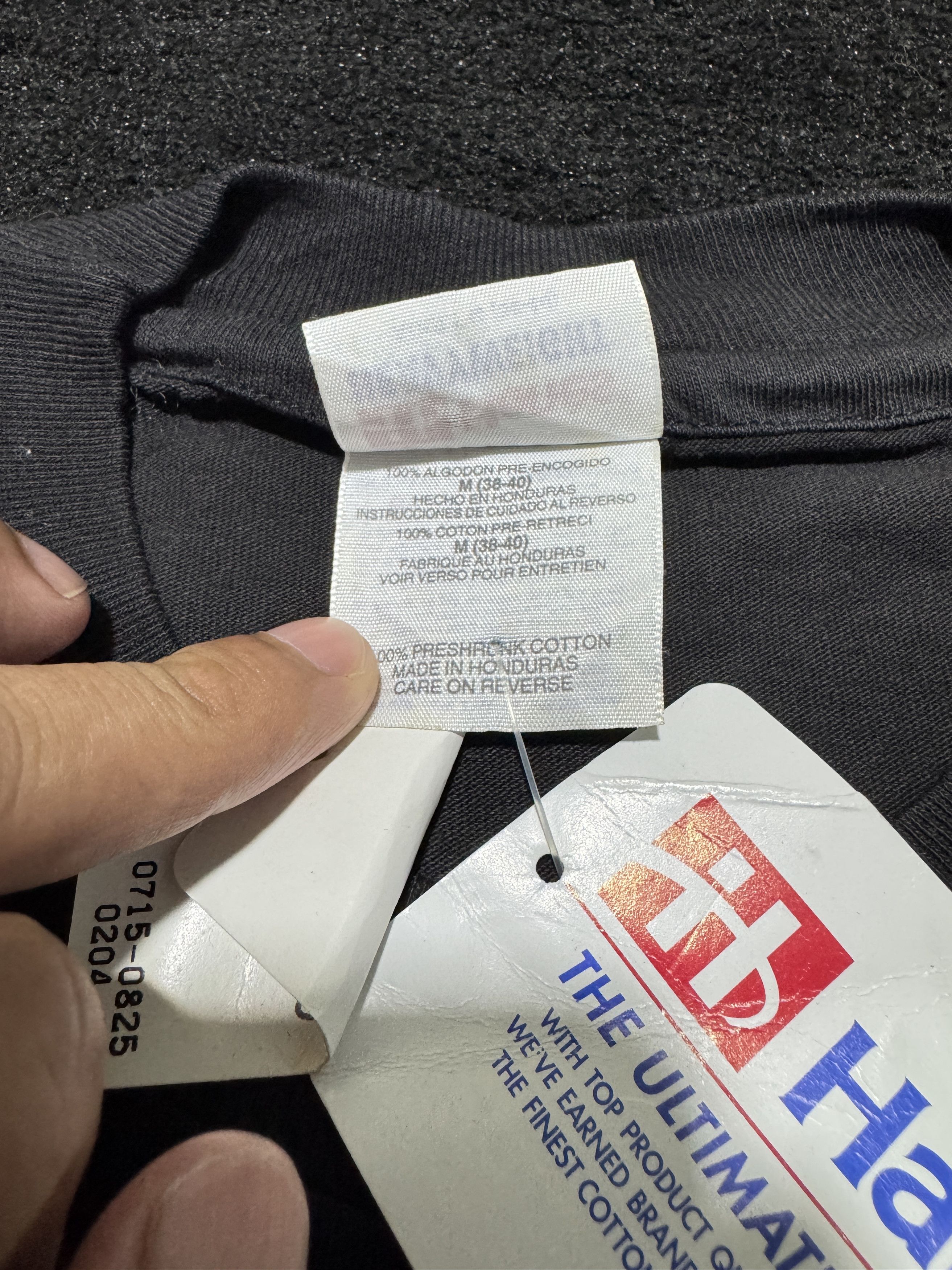 Hanes With Tag Vintage Hanes Big Logo Made In Usa T shirt Size US M / EU 48-50 / 2 - 4 Thumbnail