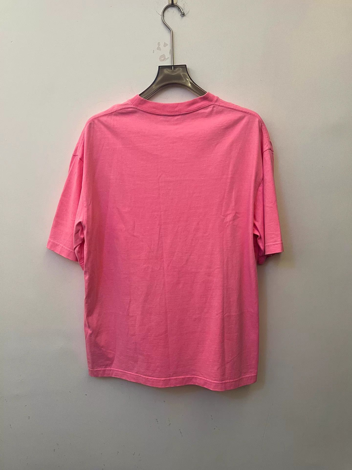 Balenciaga Balenciaga SS21 Embroidered Crewneck T Women's Pink M Size US M / EU 48-50 / 2 - 4 Thumbnail
