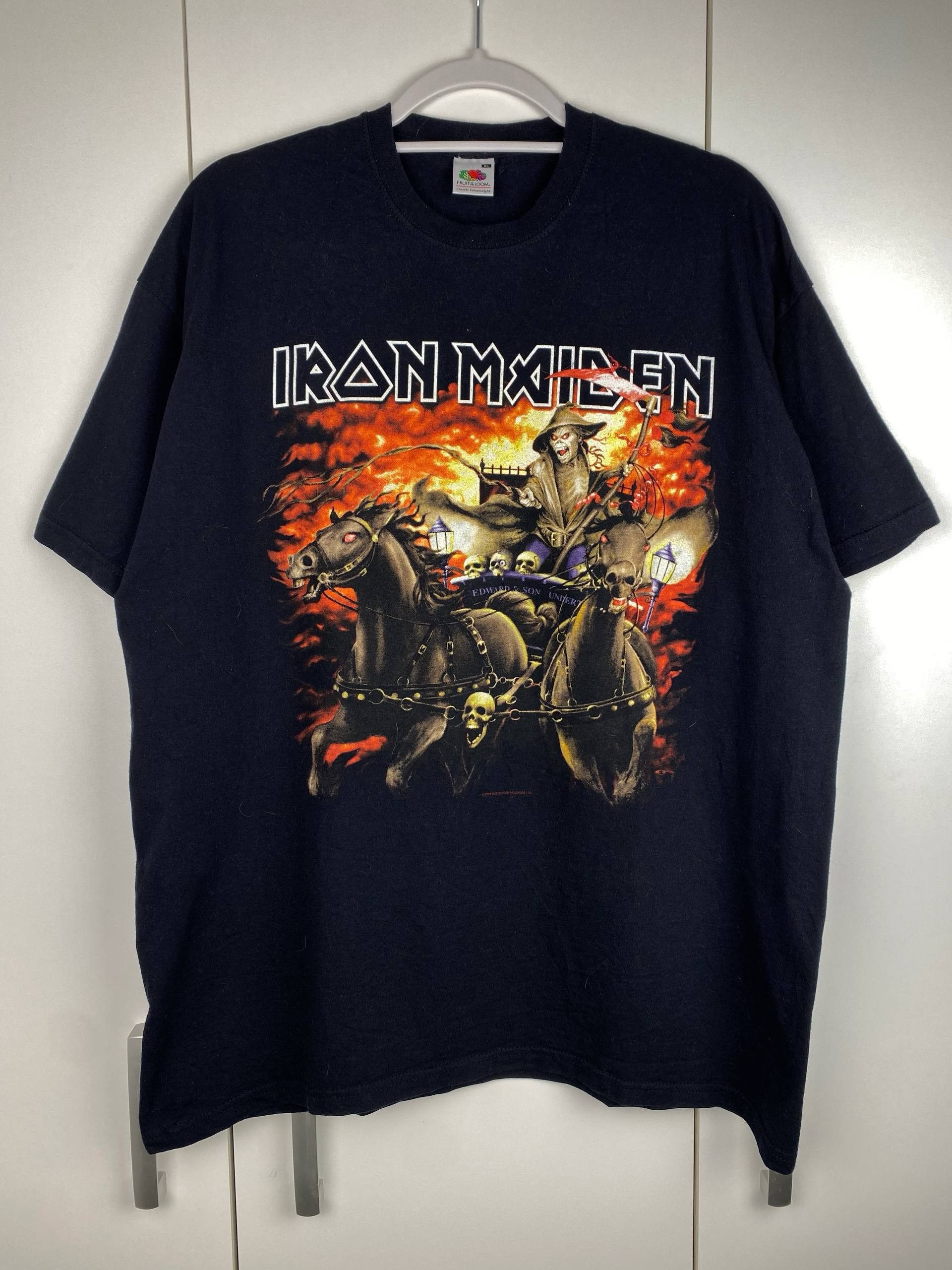 Vintage Iron Maiden 2005 Death On The Road 00s Graphic Tee
