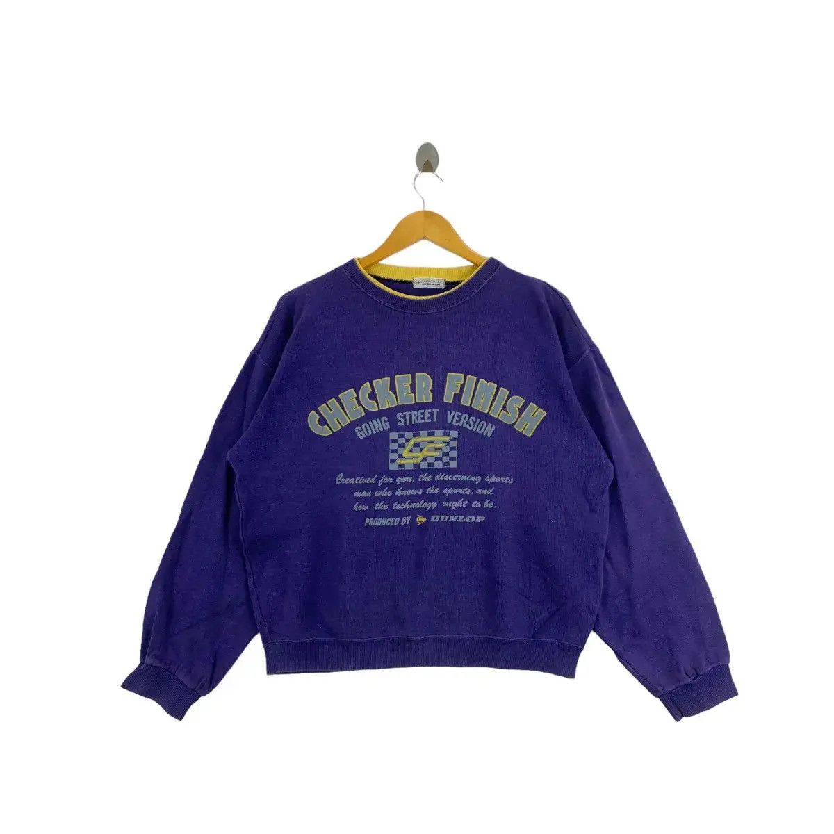 Dunlop DUNLOP CHECKER FINISH Going Street Version Print Racing Size US XL / EU 56 / 4 - 1 Thumbnail