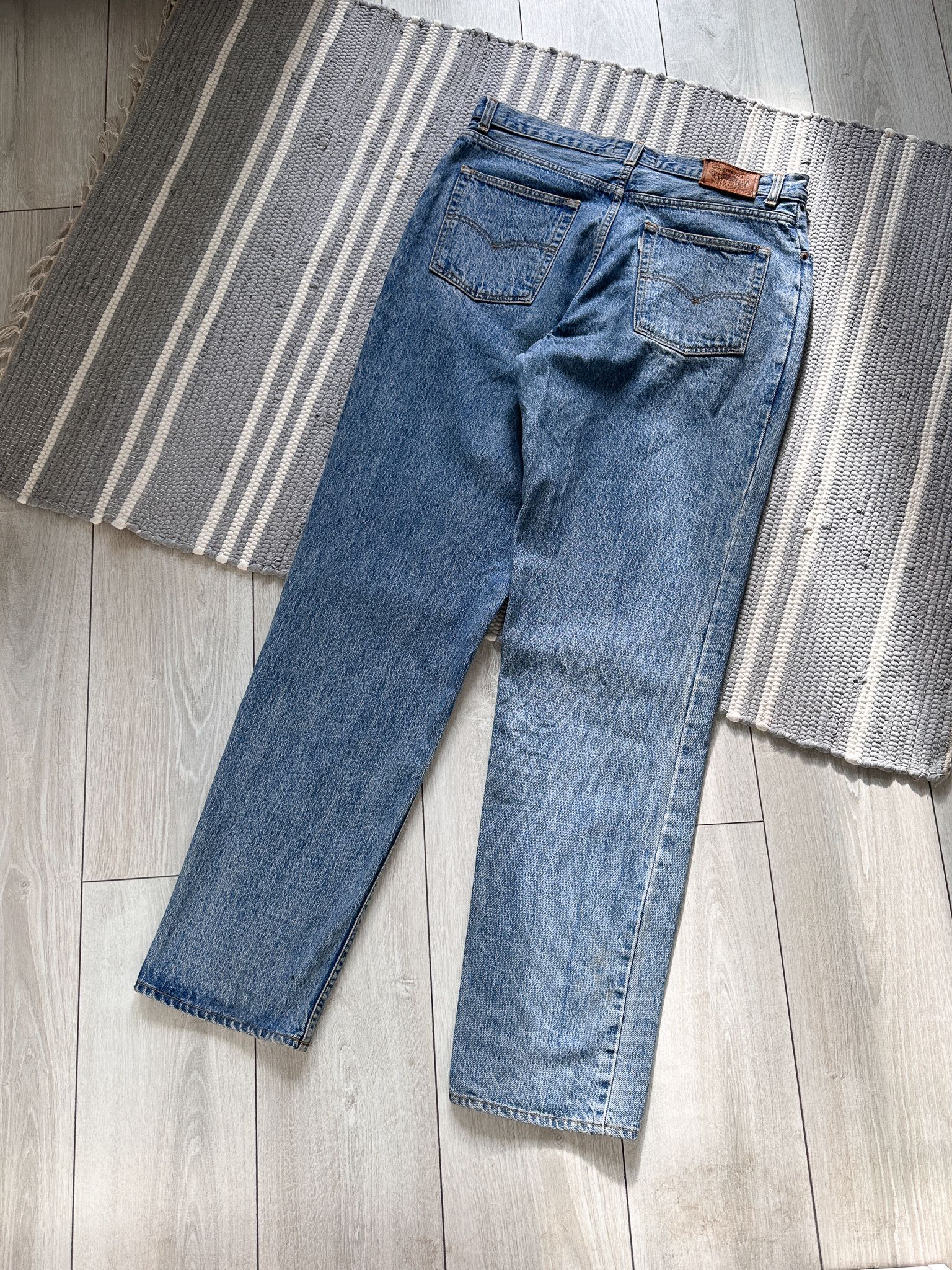 Levi's Vintage Levis 726 Blue Denim Jeans Silver Tab Size US 36 / EU 52 - 2 Thumbnail