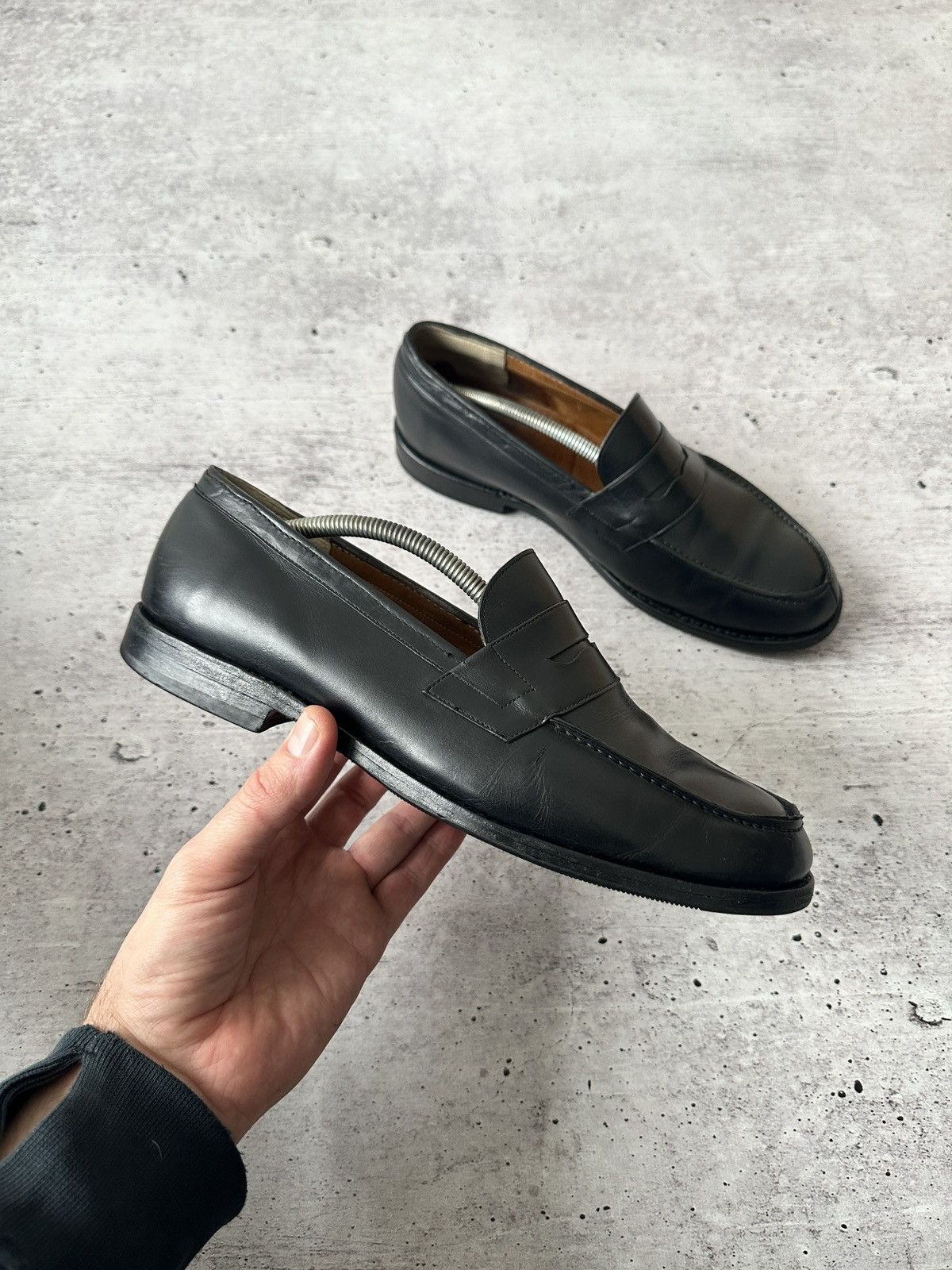 Other Black Leather Loafers, Size 45 - Classic Men’s Formal Shoes Size US 12 / EU 45 - 1 Thumbnail