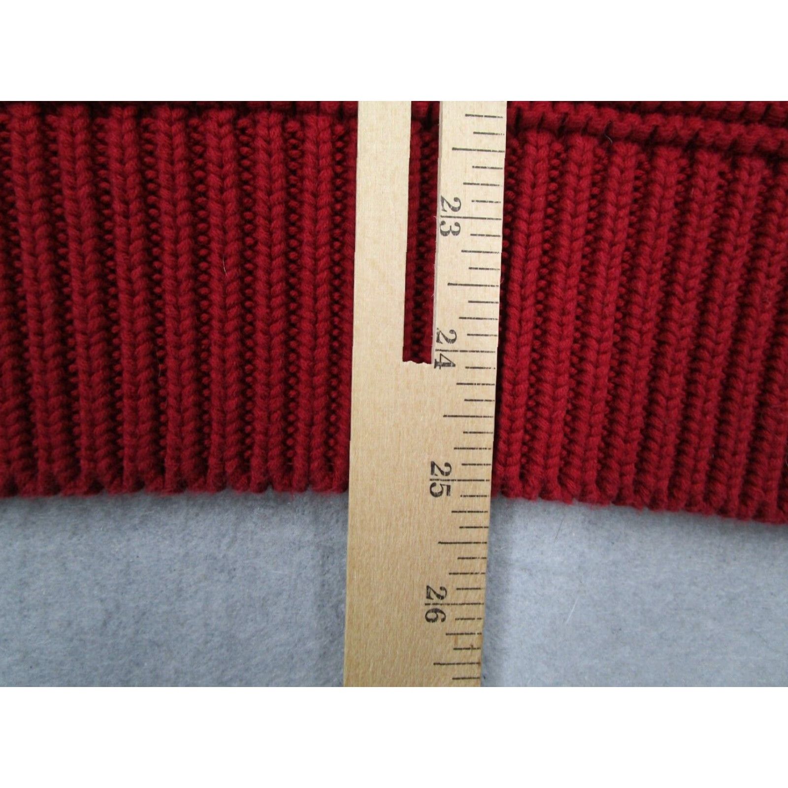 Abercrombie & Fitch VINTAGE Abercrombie & Fitch Sweater Mens Medium Red Wool Cable Knit Pullover 90s Fall Winter Casual Size US M / EU 48-50 / 2 - 7 Thumbnail