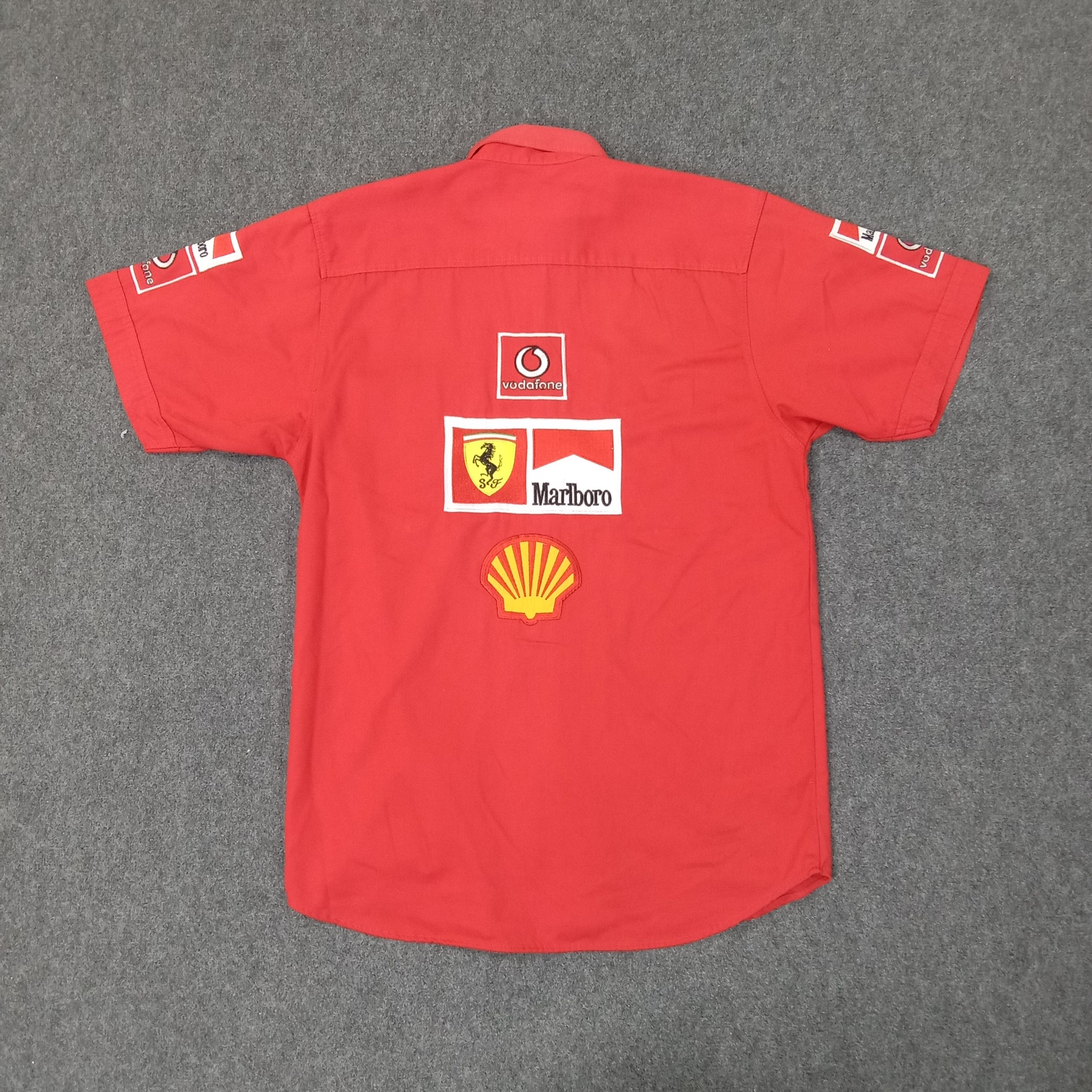 Ferrari Marlboro X Ferrari Racing Motorsports Work Shirt C249N61 Size US L / EU 52-54 / 3 - 5 Thumbnail