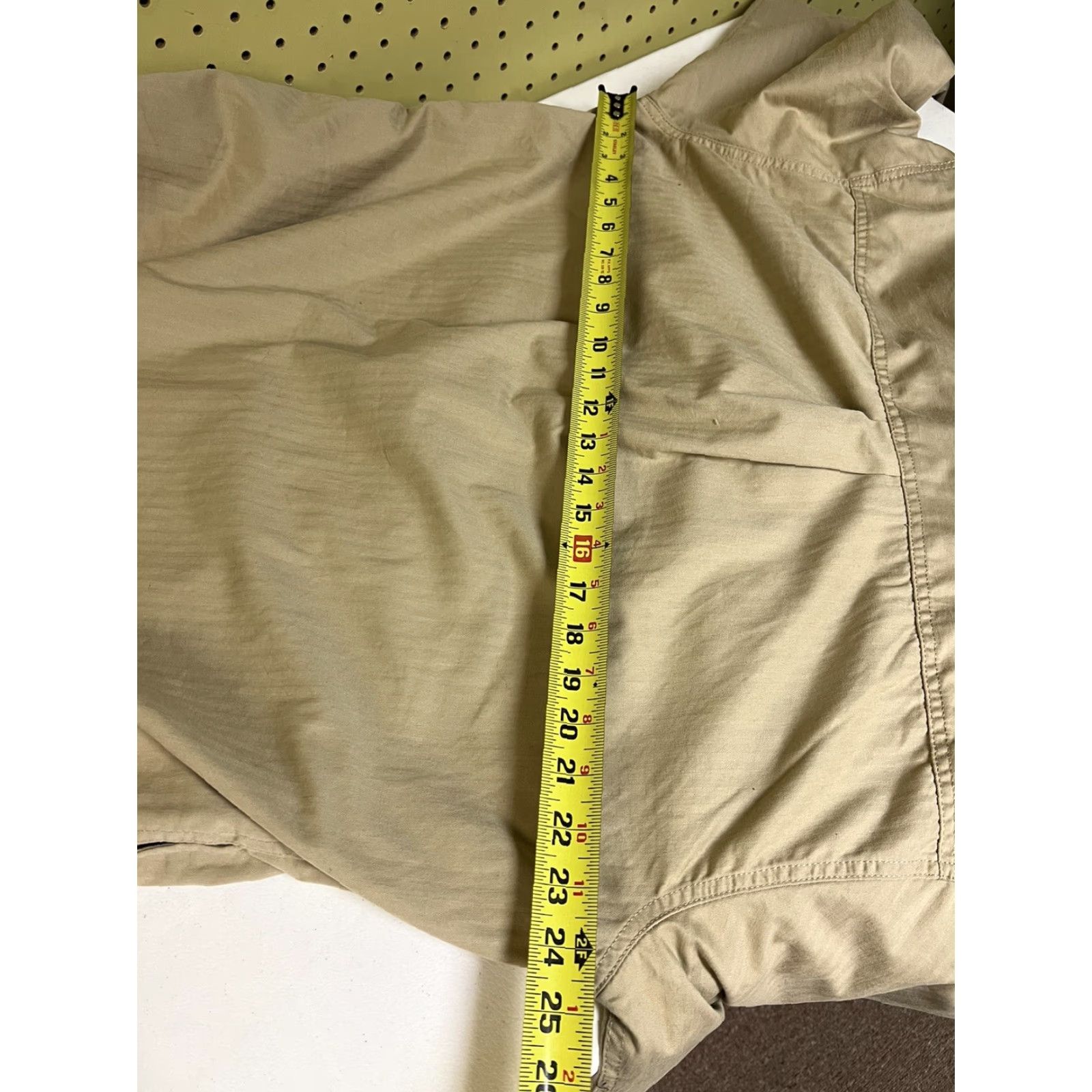 Chaps Chaps Shirt Jacket Men’s L Fleece Lined 4 Pockets Tan Khaki Work Shirt Jacket Mens Casual Outdoor Parka Style Shirt Jacket Size US L / EU 52-54 / 3 - 4 Thumbnail