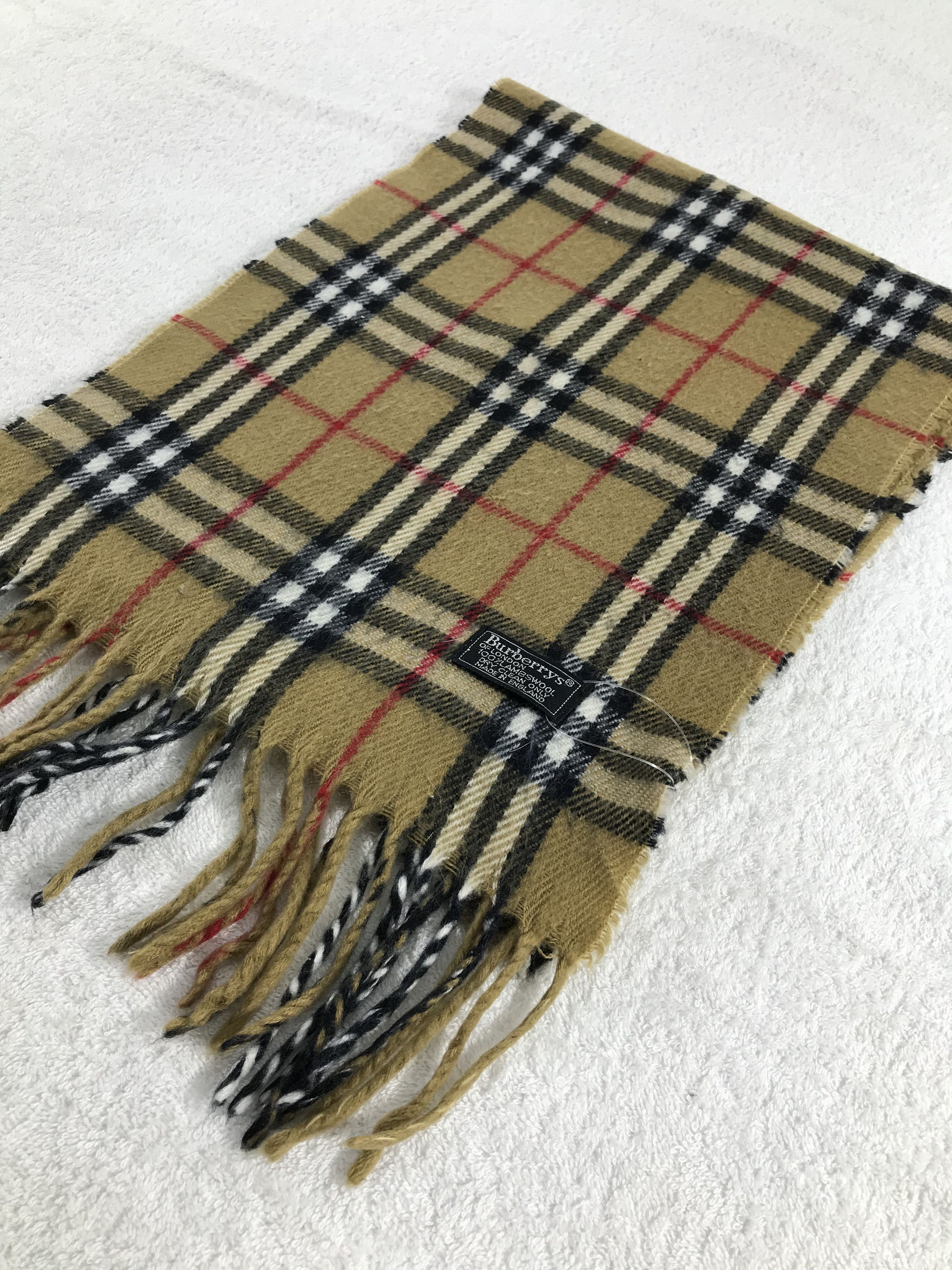 Burberry Vintage Burberry Scarf/Muffler/Neckwear MF649 Size ONE SIZE - 3 Thumbnail