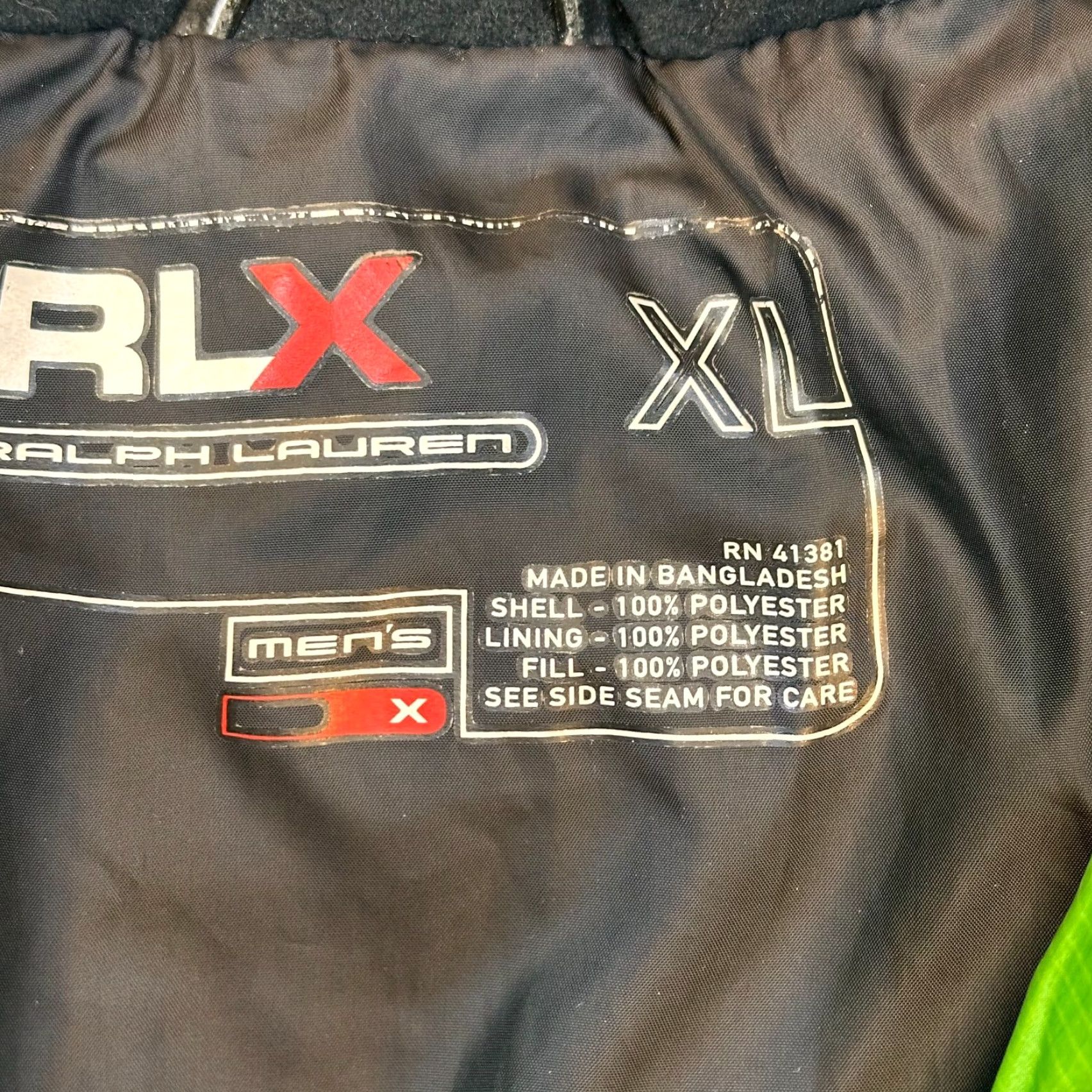 Ralph Lauren Ralph Lauren RLX Ski Puffer Jacket Mens XL Green Insulated Quilted Zip Mid-Length Winter Snow Size US XL / EU 56 / 4 - 5 Thumbnail
