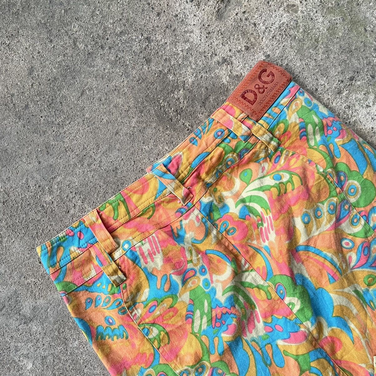Dolce & Gabbana × Vintage Dolce & Gabbana Mini Skirt Size 29" - 8 Thumbnail