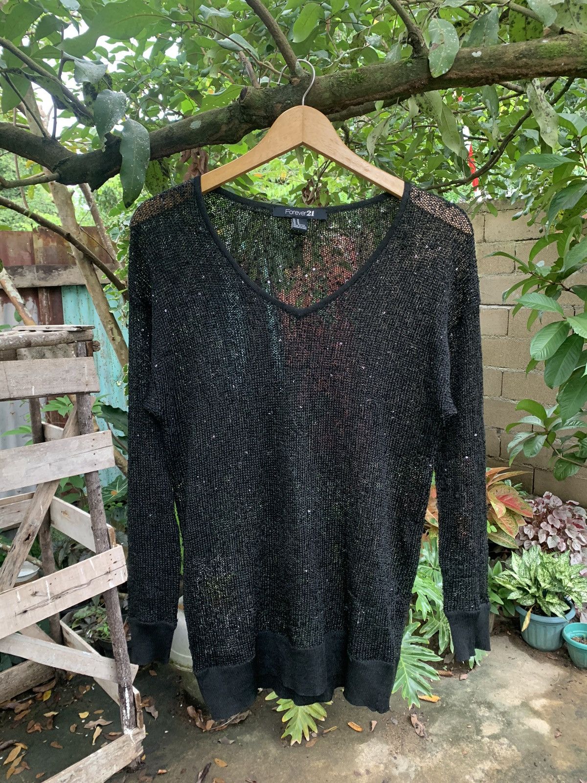 Other 💸BINDINGOFFER💸Japanese Knitted Meshtop glitter isseymiyake Size US M / EU 48-50 / 2 - 1 Thumbnail