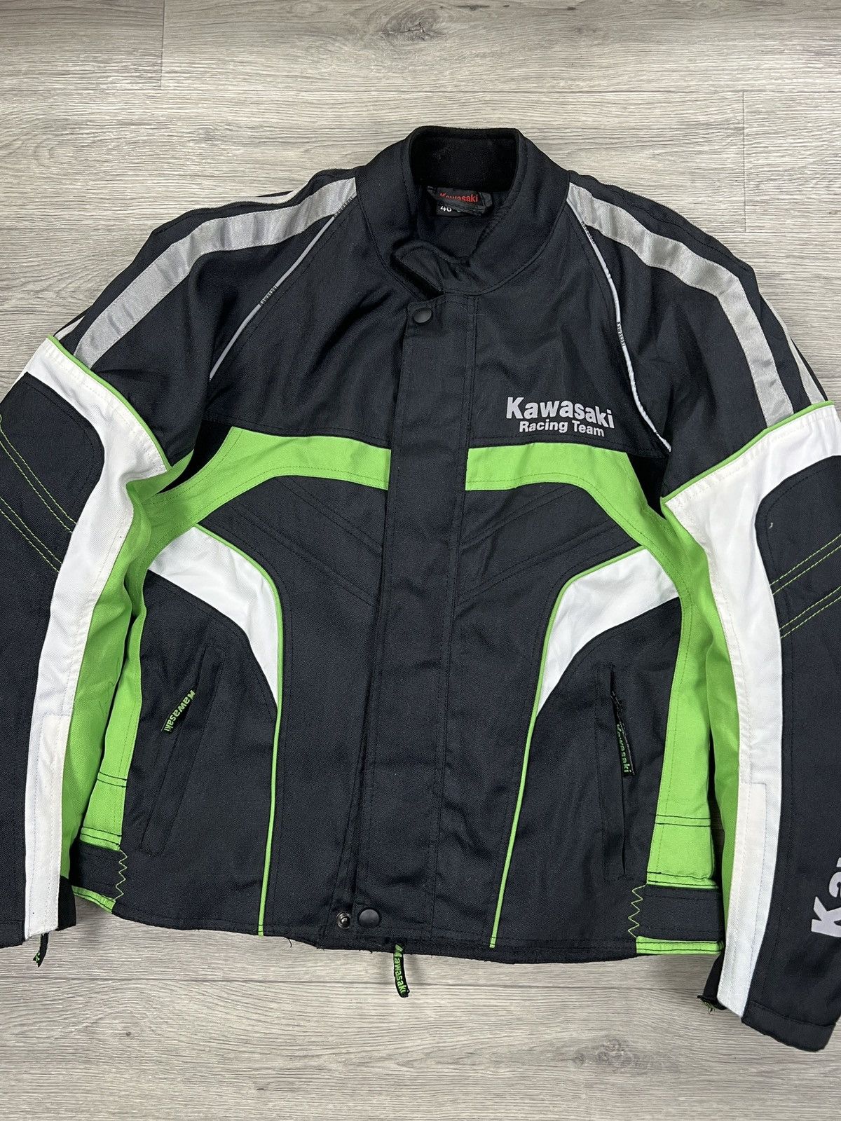 Other Vintage Kawasaki Racing Team Ninja Motocross Gear Jacket S Size US S / EU 44-46 / 1 - 3 Thumbnail
