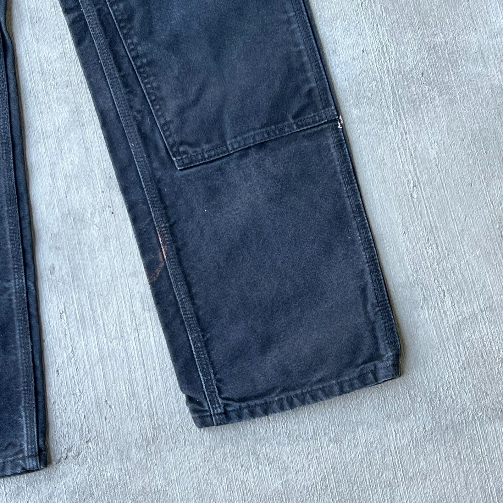 Carhartt × Vintage Carhartt black double knee work wear carpenter pants Size US 28 / EU 44 - 9 Thumbnail