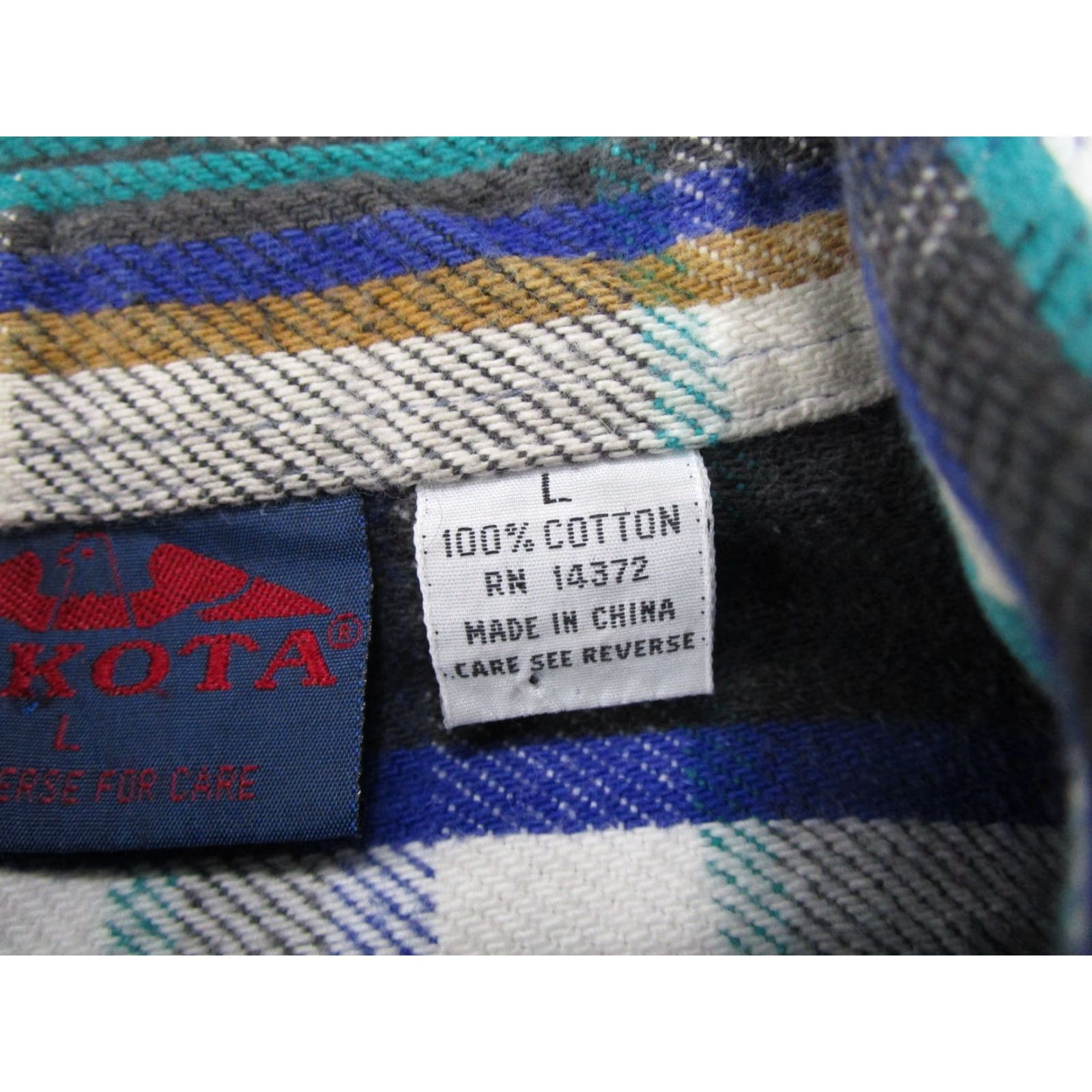BB Dakota VINTAGE Dakota Plaid Button Up Flannel Shirt Mens Size L Pockets Outdoors Camp Size US L / EU 52-54 / 3 - 3 Thumbnail