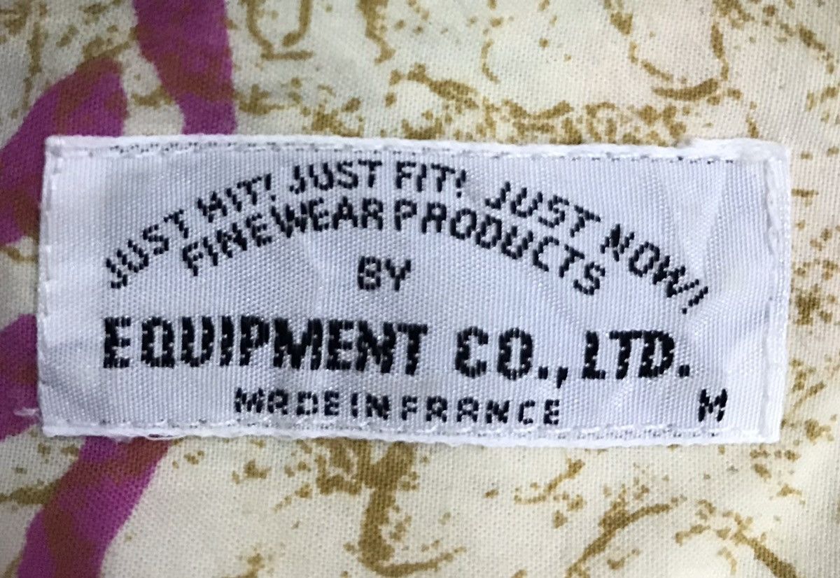 Equipment × Vintage Vintage Equipment Made In France Long Sleeve Shirt Button Up Size US M / EU 48-50 / 2 - 10 Thumbnail
