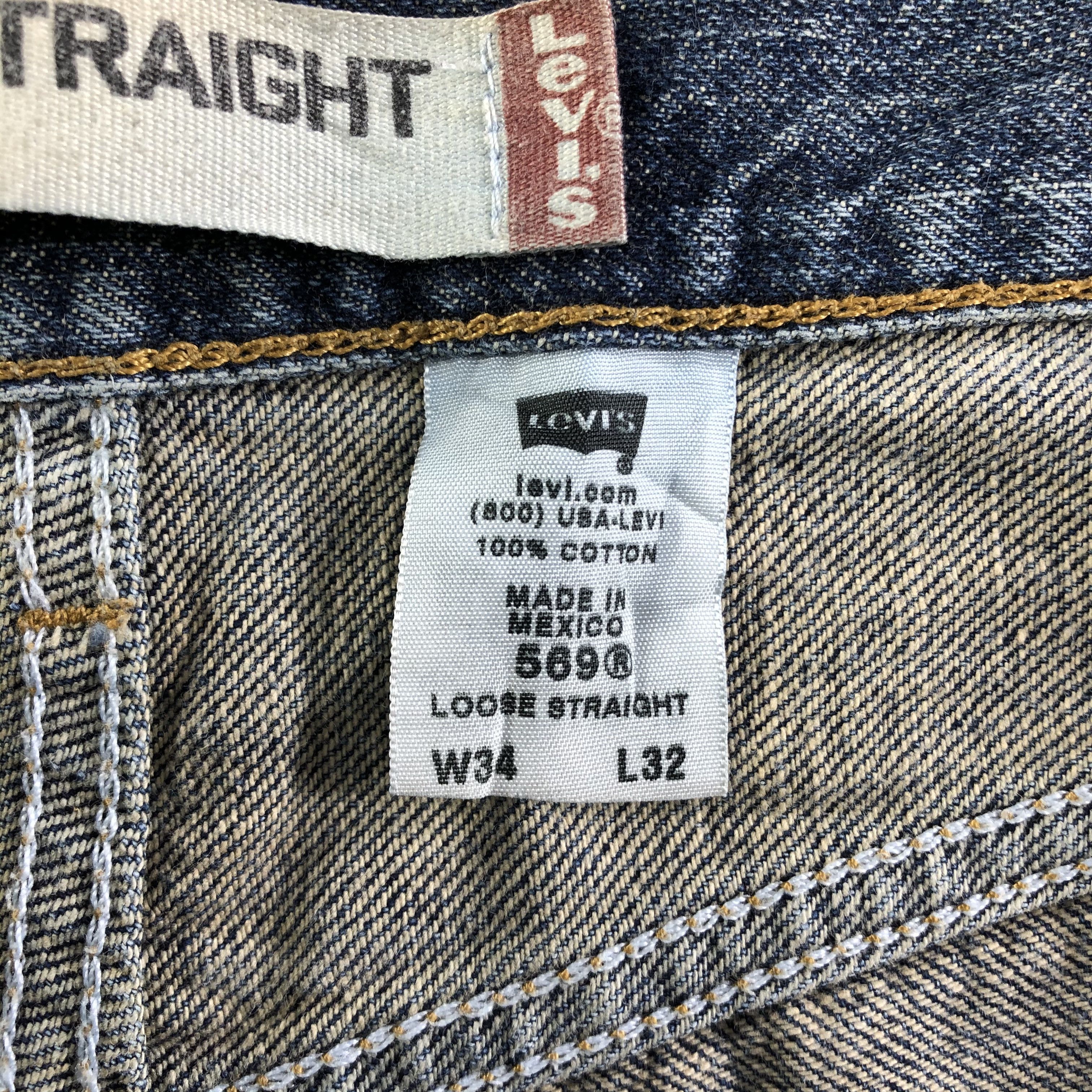 Levi's × Vintage Vintage Levis 569 Jeans-JM3403 Size US 36 / EU 52 - 11 Thumbnail