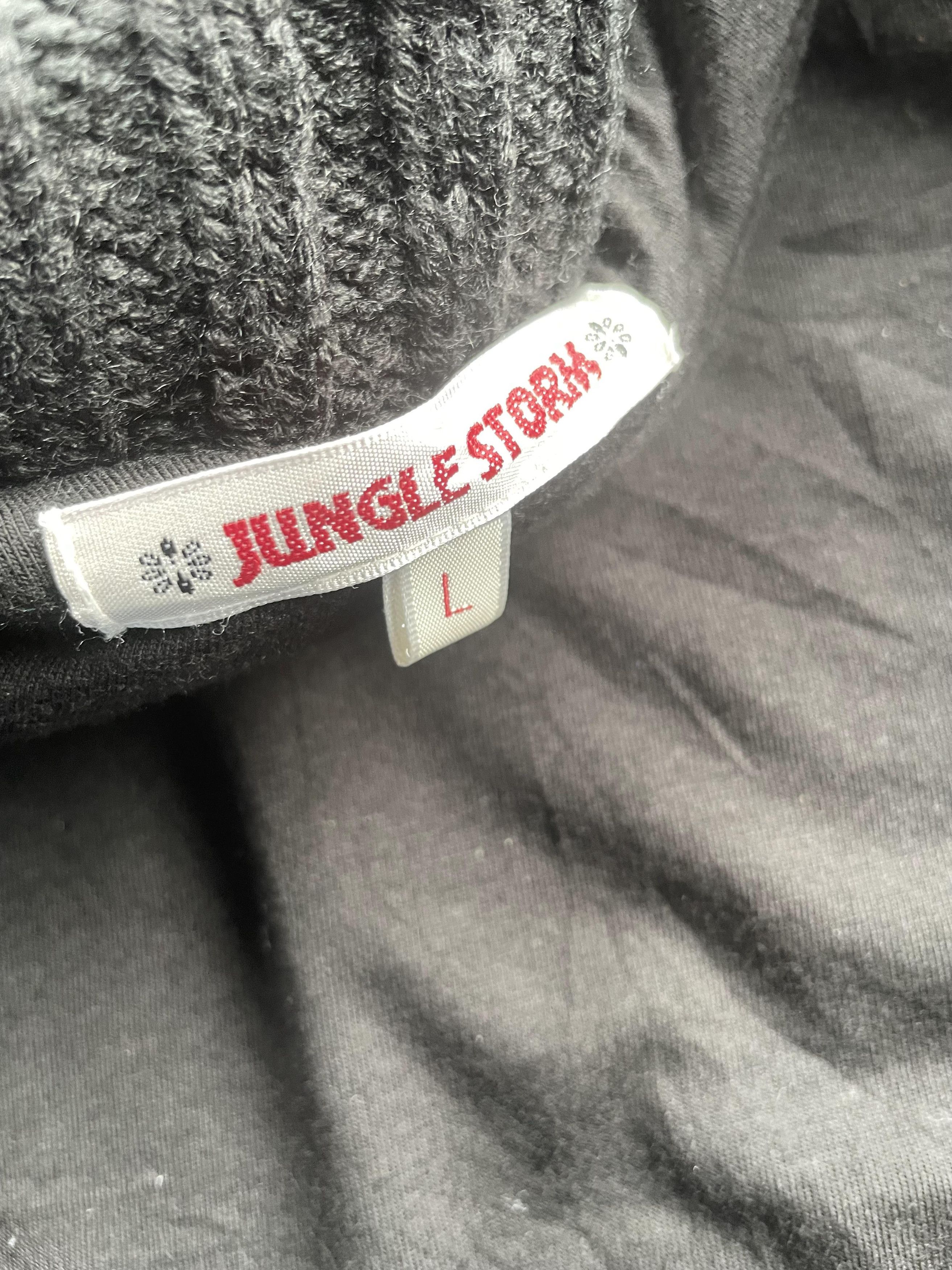 Japanese Brand Jungle Storm Knitwear Varsity Jacket Size US L / EU 52-54 / 3 - 7 Thumbnail