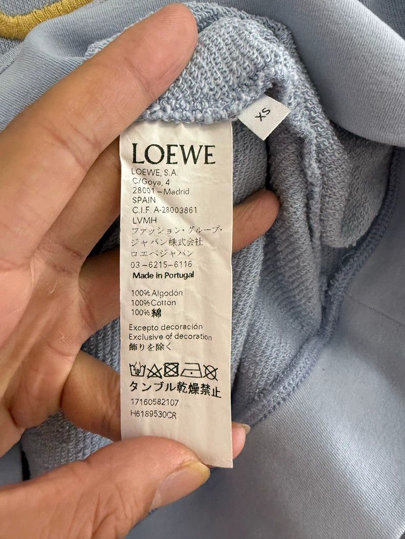 Loewe LOEWE Embroidered logo hoodie Size XS / US 0-2 / IT 36-38 - 5 Thumbnail