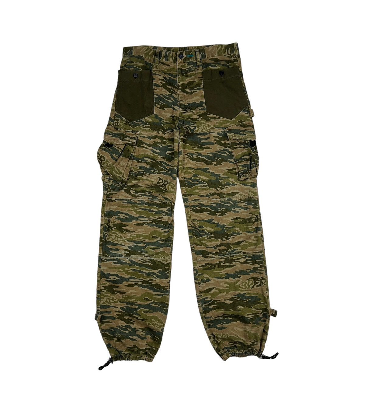 image of Vintage Ppfm Tiger Stripe Cargo Pants in Camo, Men's (Size 32)
