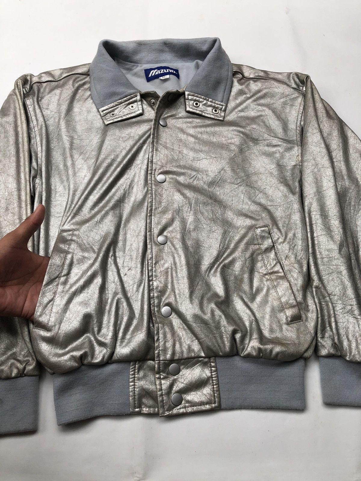 If Six Was Nine × Japanese Brand × Mizuno Vintage Rare japanese Mizuno Bomber Jacket Size US M / EU 48-50 / 2 - 3 Thumbnail