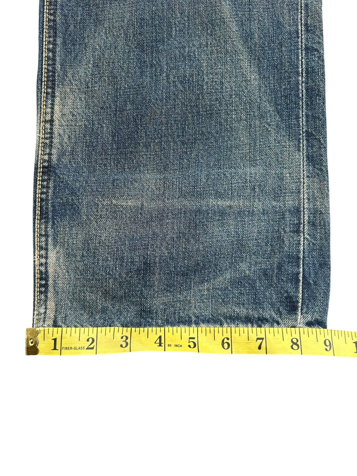 Kapital × Lee × Vintage Vintage Lee Selvedge Rusty Distressed Denim Jeans Mudwash Size US 28 / EU 44 - 20 Thumbnail