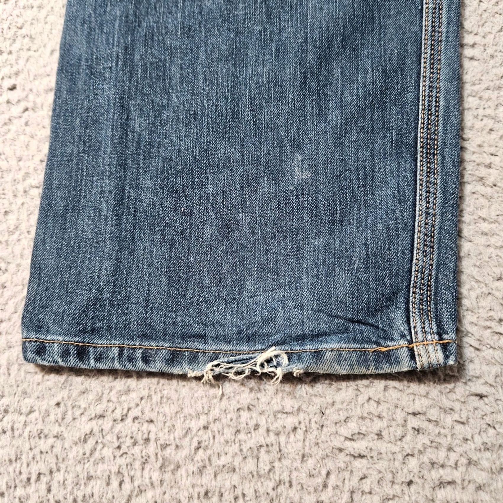 Carhartt Carhartt Relaxed Straight Jeans 40 x 30 Blue Denim Durable Workwear Mens Size US 40 / EU 56 - 7 Thumbnail