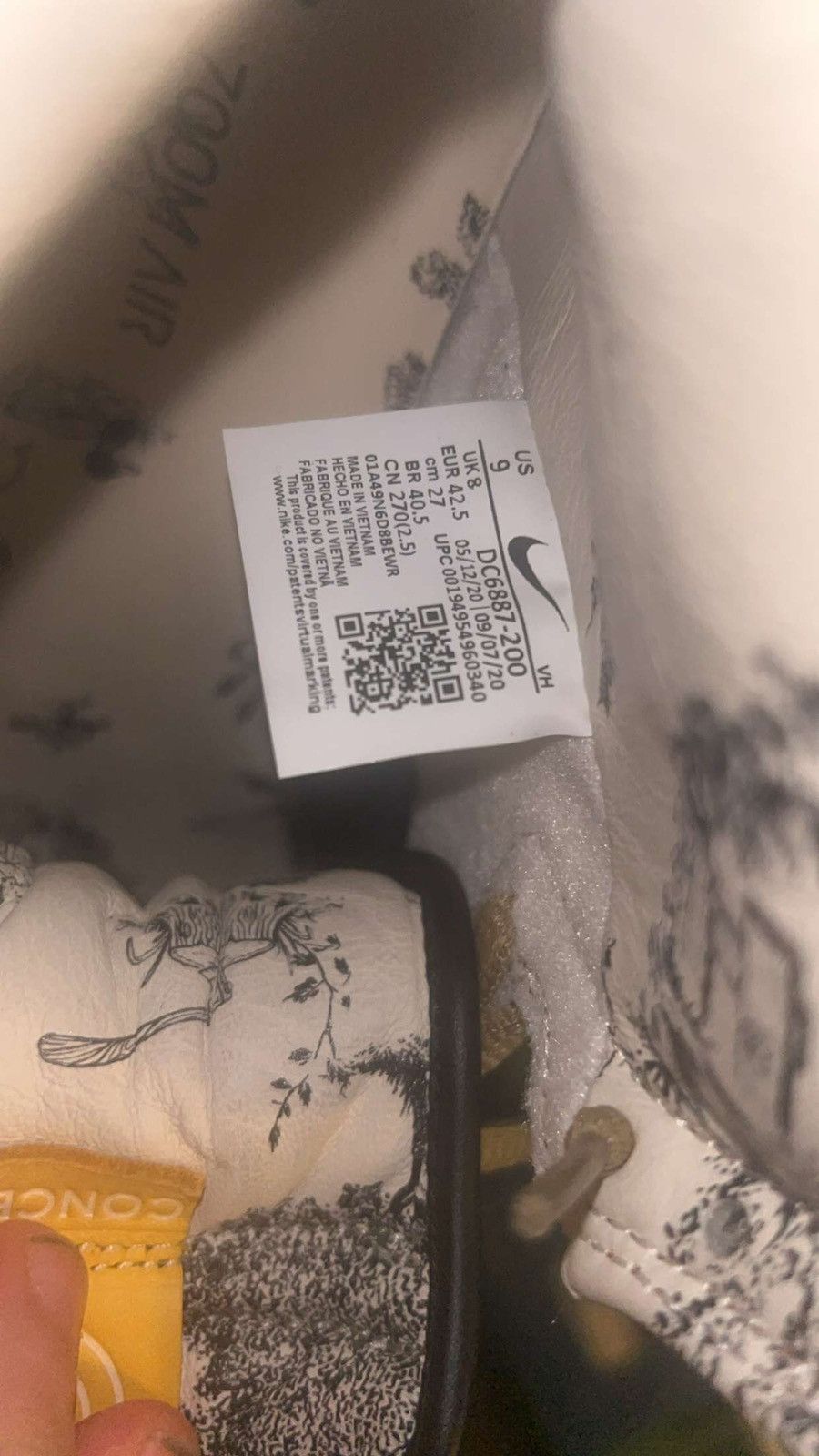 Nike Nike Dunk High “TurDUNken” Size US 9 / EU 42 - 10 Thumbnail