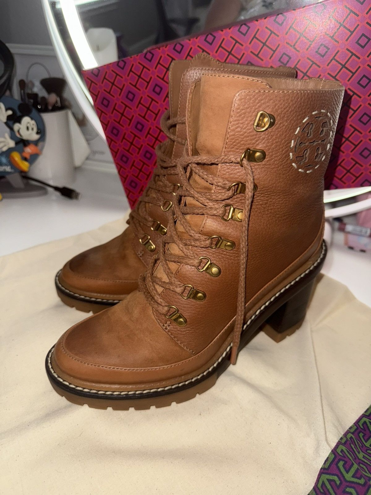 Tory Burch Tory Burch combat boots Size US 8 / IT 38 - 1 Thumbnail