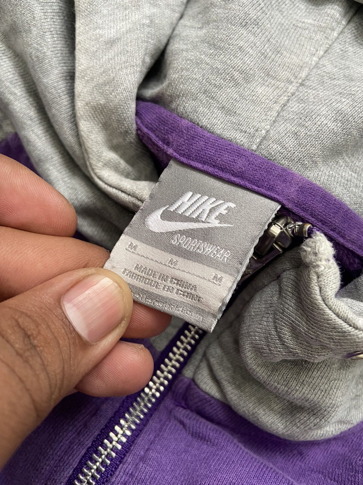 Nike × Vintage Vintage Nike ‘1.77’ Retro Split Zipper Hoodie Jacket Size US M / EU 48-50 / 2 - 4 Thumbnail