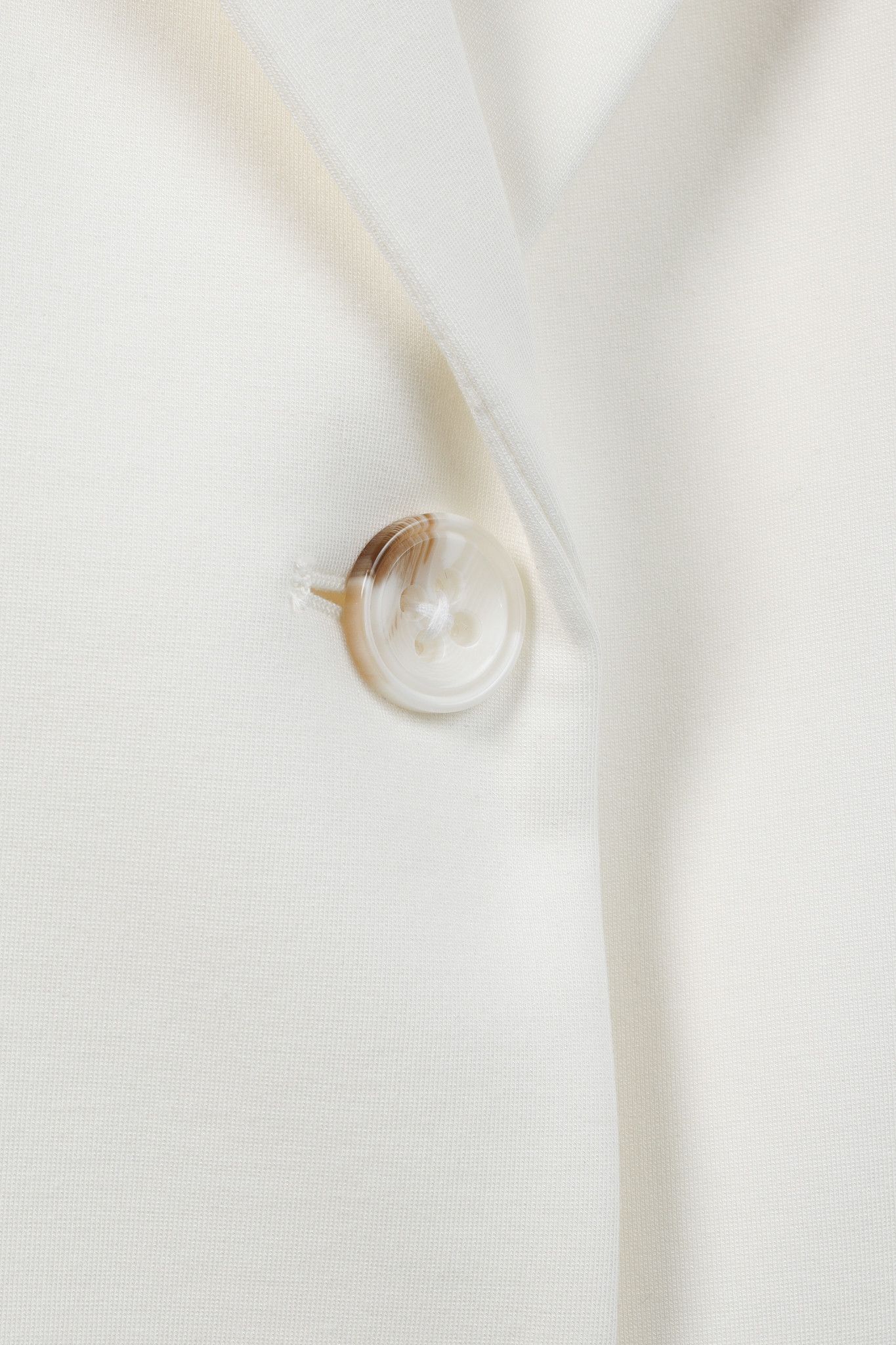 DOROTHEE SCHUMACHER Dorothee Schumacher Essence Camellia White Oversized Jacket Size L / US 10 / IT 46 - 8 Thumbnail