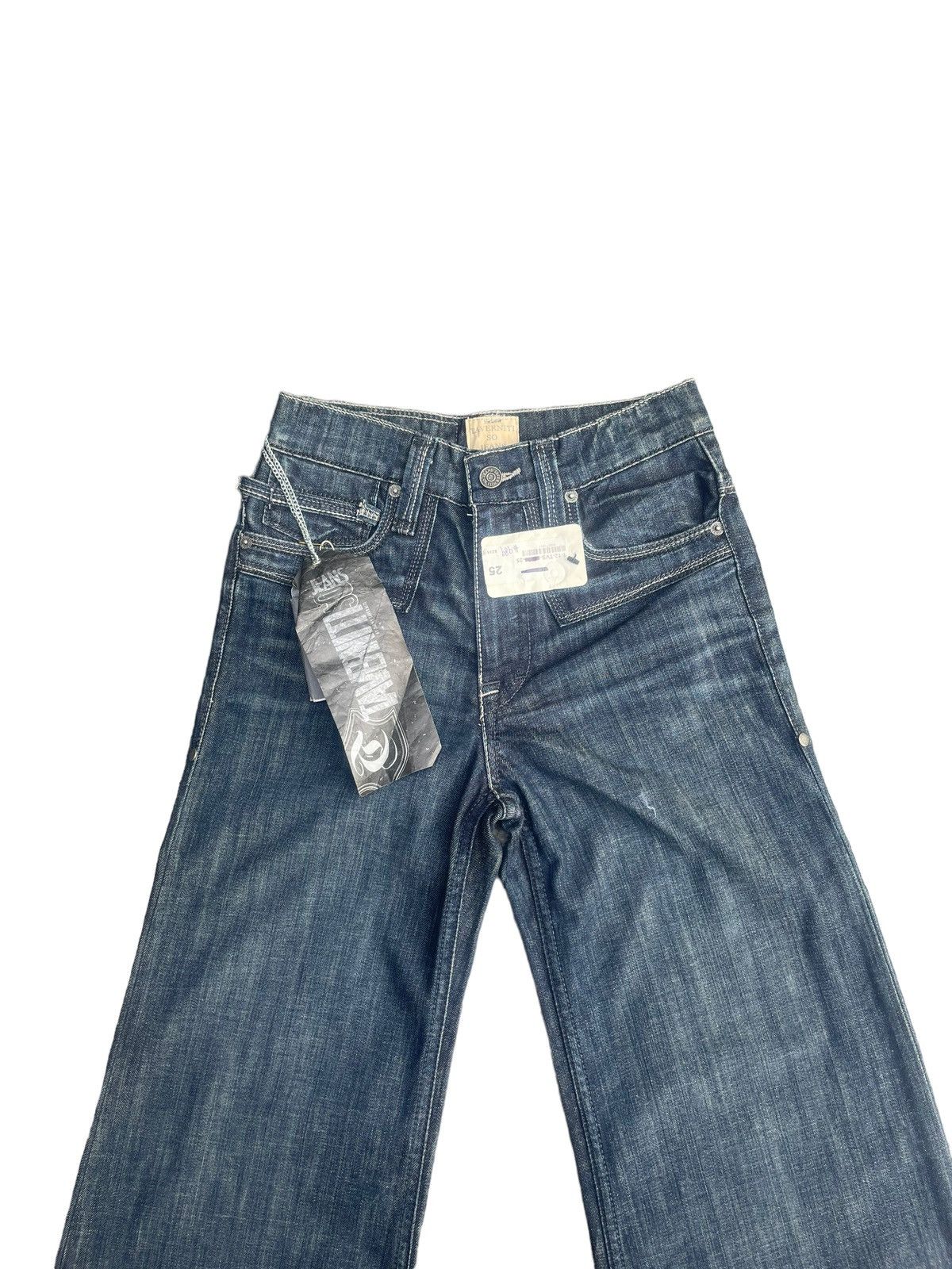 Designer × Jimmy Taverniti Jimmy Taverniti Wide Leg Denim Size 26" / US 2 / IT 38 - 3 Thumbnail