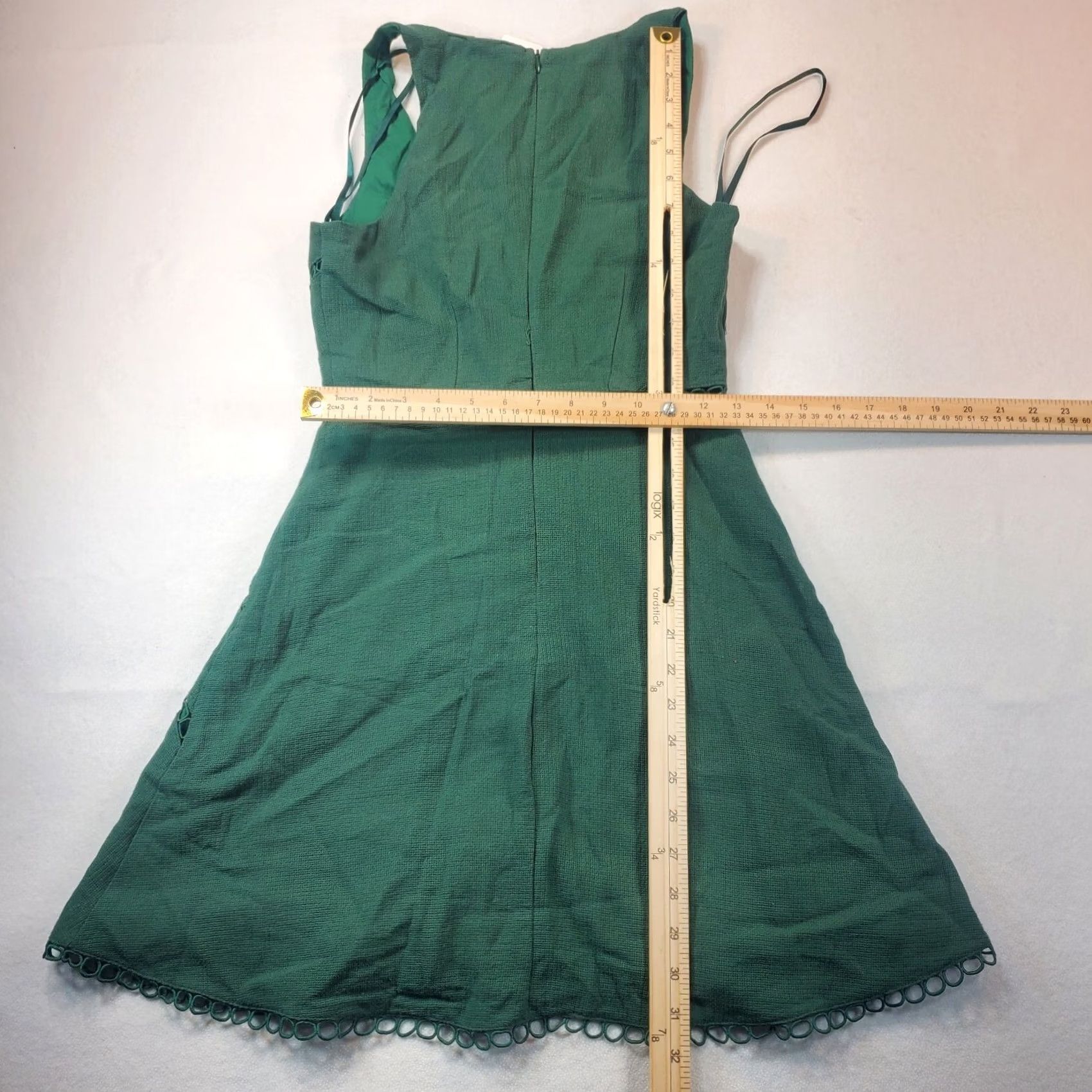 Vintage Charlie Moss Women Dress Forrest Green Casual S 2.00 Retail NWT NWT Size S / US 4 / IT 40 - 3 Thumbnail