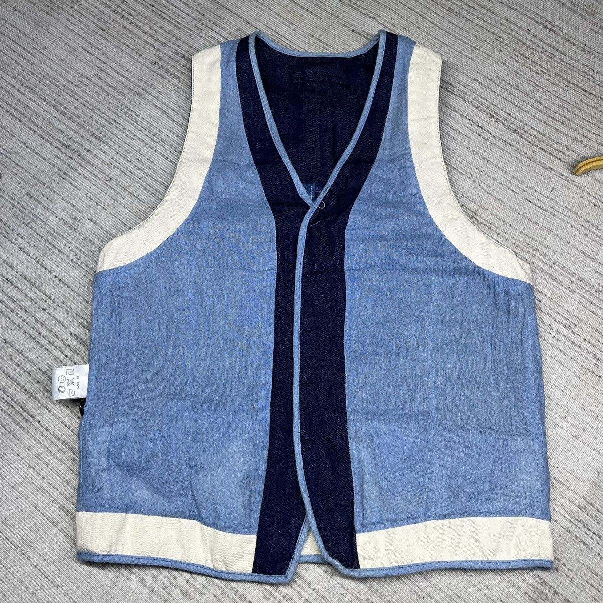 Blue Blue Japan × Japanese Brand × Vintage Vintage JapanBrand Gaijin Made pacthWork Size US S / EU 44-46 / 1 - 8 Thumbnail