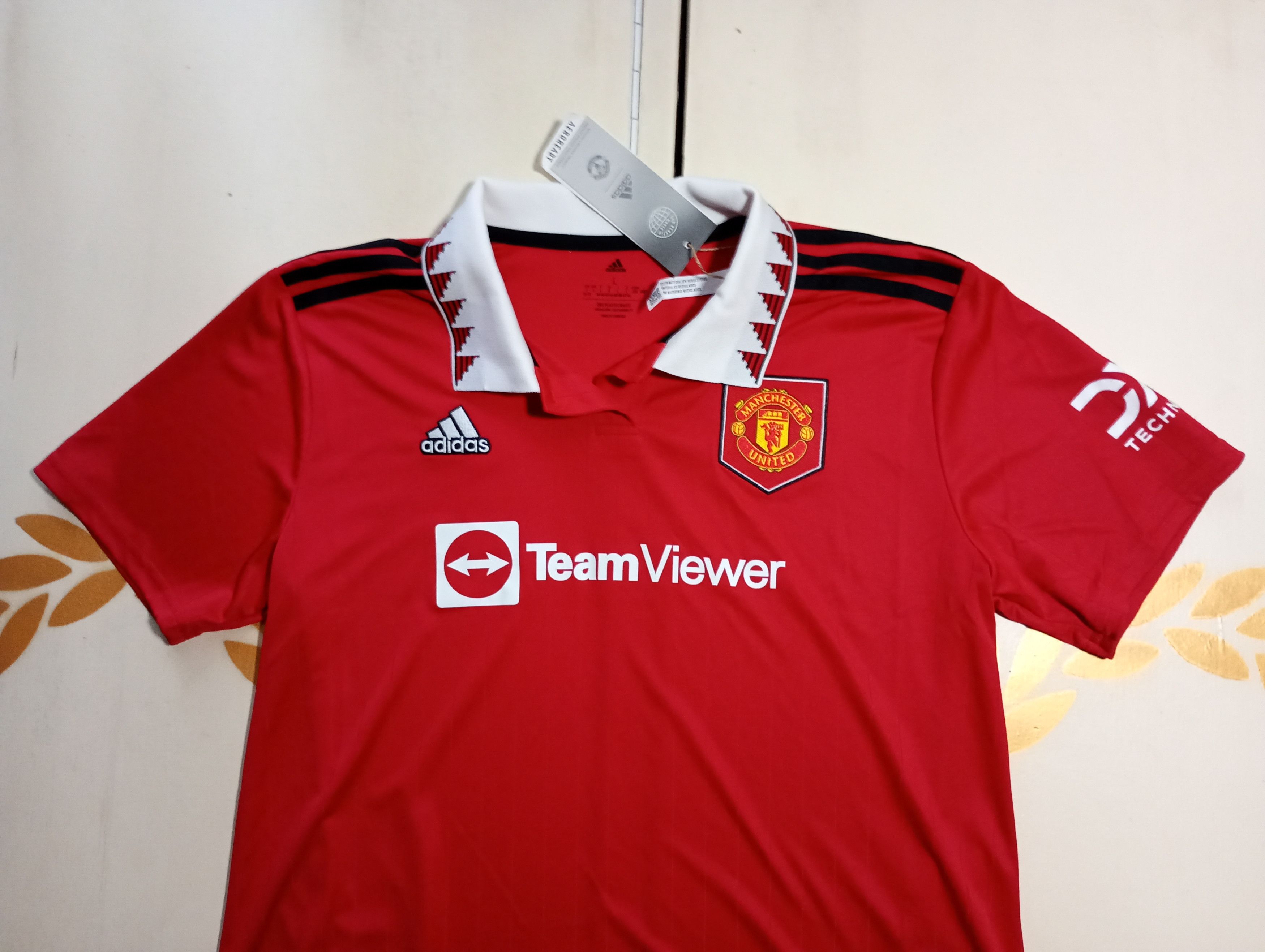 Adidas Adidas Manchester United Jersey 2022-2023 NWT wmns Size L / US 10 / IT 46 - 5 Thumbnail