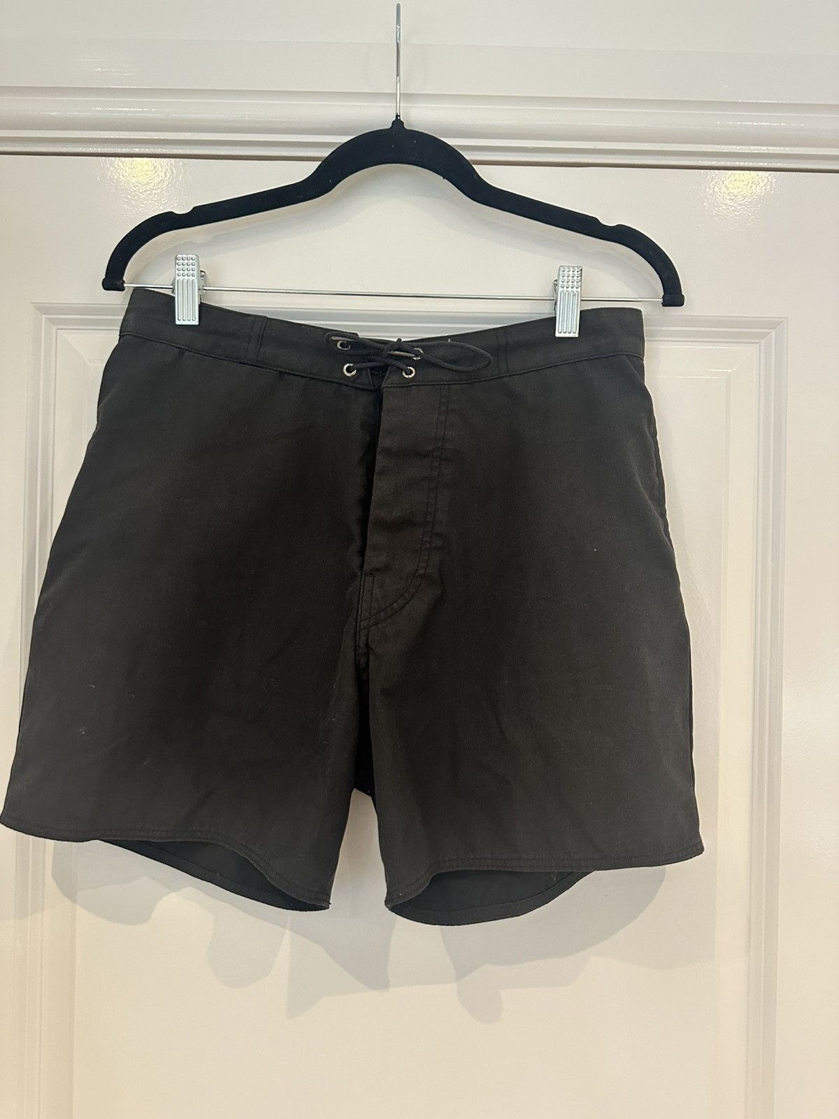 Saint Laurent Paris Saint Laurent Paris Surf Sound Black Swim Shorts Size US 30 / EU 46 - 1 Thumbnail