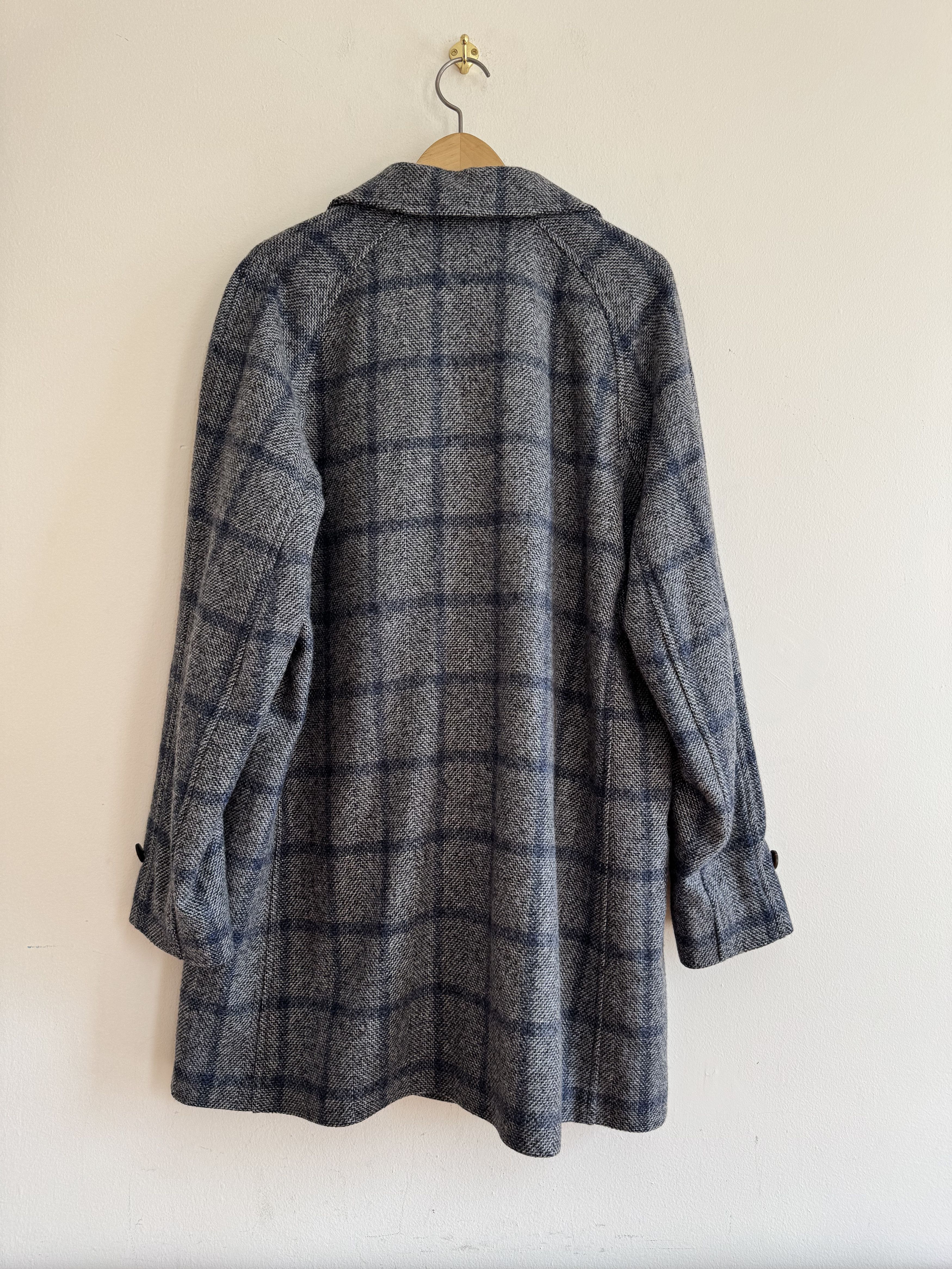 Todd Snyder Todd Snyder Italian Wool Windowpane Car Coat Size US L / EU 52-54 / 3 - 5 Thumbnail
