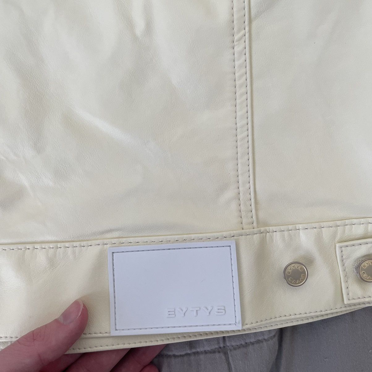 Eytys Eytys Vegan Leather Cropped Jacket Size M / US 6-8 / IT 42-44 - 3 Thumbnail
