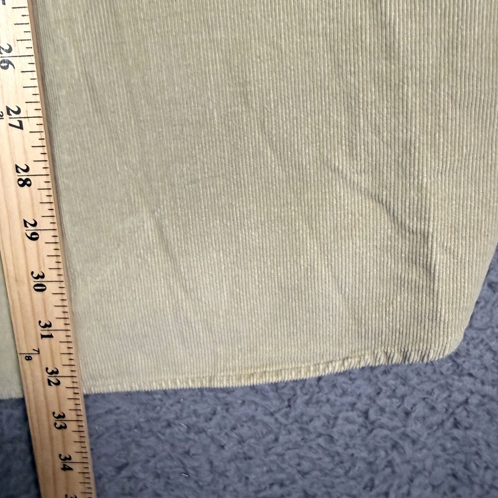 J.Crew J. Crew Fine Wale Corduroy Button Shirt Mens XL Beige Khaki Pocket Long Sleeve Size US XL / EU 56 / 4 - 6 Thumbnail