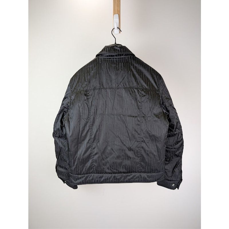 Amiri o1rshd1 Jacquard Filled Trucker Jacket in Black Size US M / EU 48-50 / 2 - 17 Thumbnail