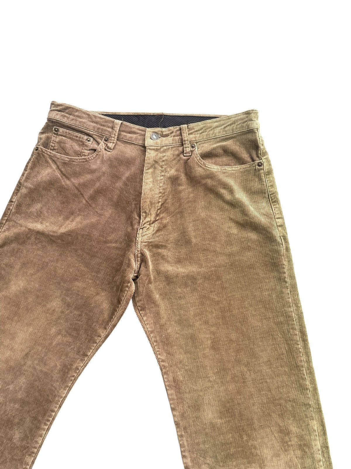 Japanese Brand Vintage Bobson Chesking Coduroy Jeans Size US 33 - 4 Thumbnail