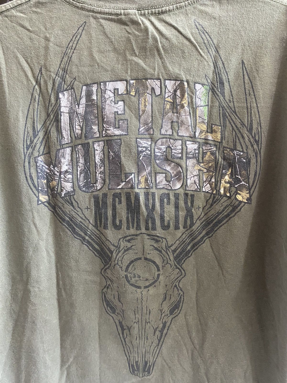 Vintage METAL MULISHA MCMXCIX TSHIRT Size US M / EU 48-50 / 2 - 2 Thumbnail