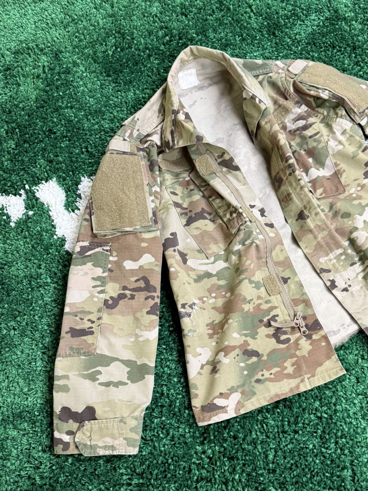 Vintage Vintage Camo Military Jacket Size US M / EU 48-50 / 2 - 2 Thumbnail