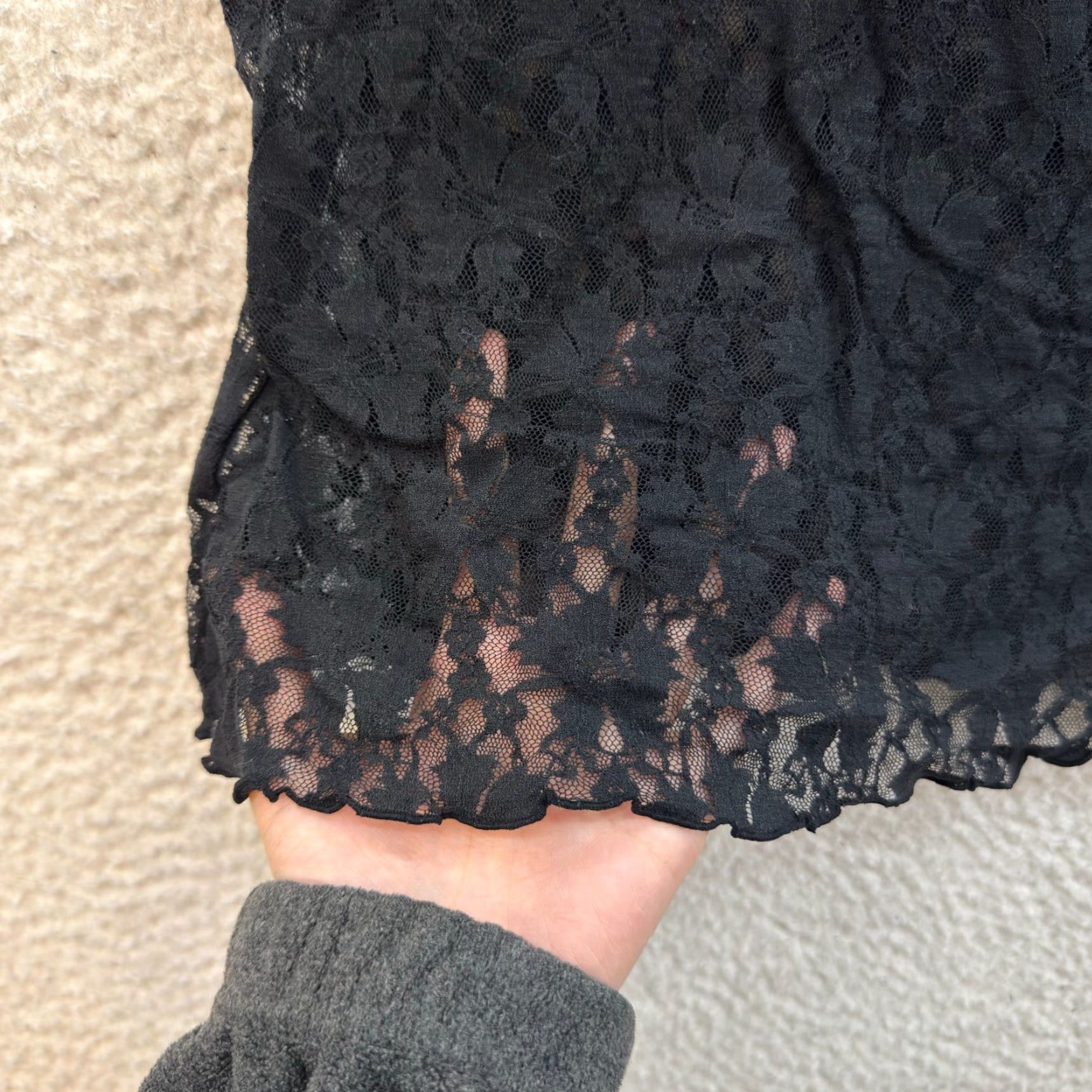Vintage VINTAGECoquette Edwardian Black Lace Camisole Tank Top M Edwardian Men? Size M / US 6-8 / IT 42-44 - 5 Thumbnail